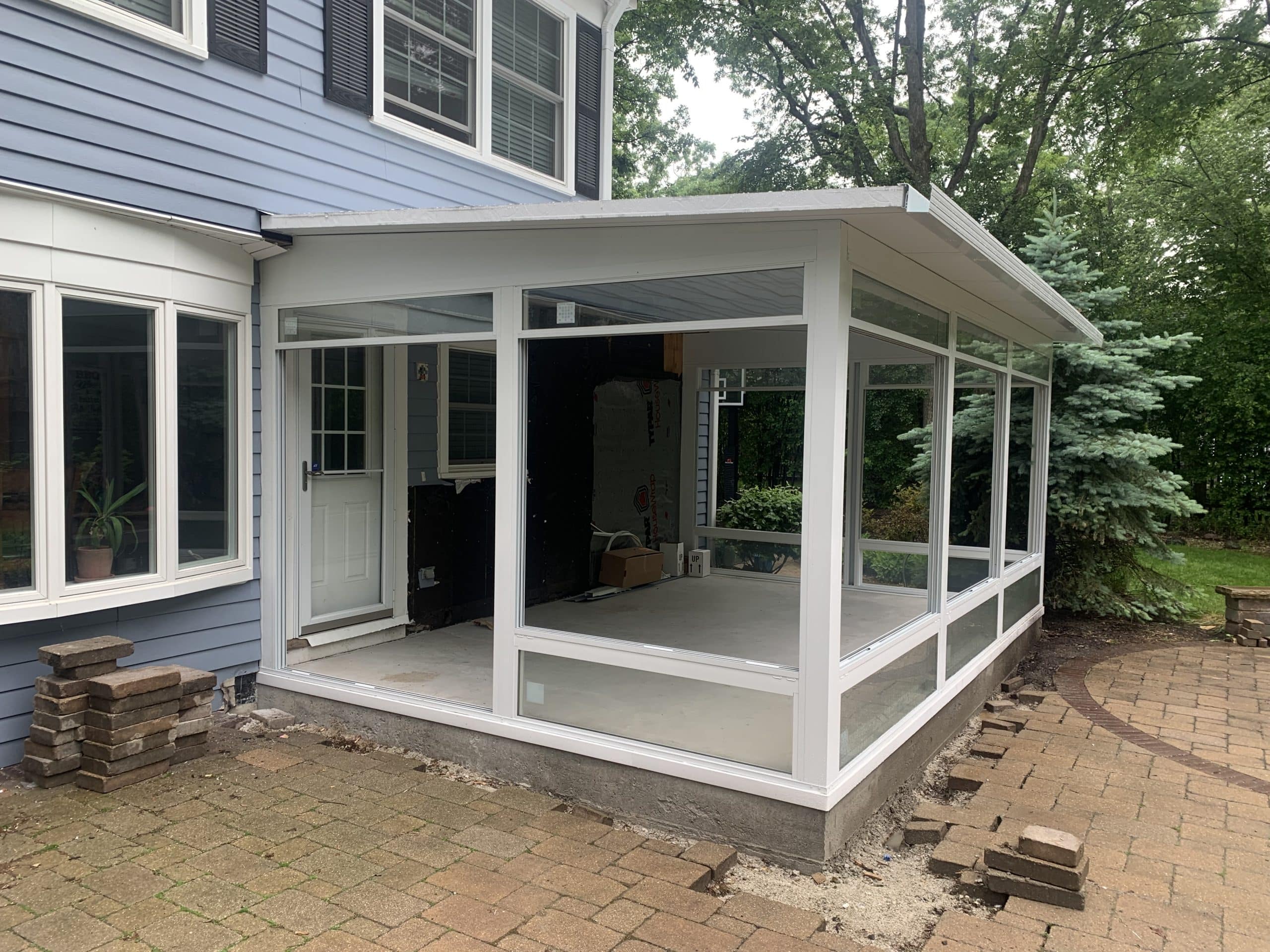 In Progress | Lincolnshire, IL Three Season Sunroom