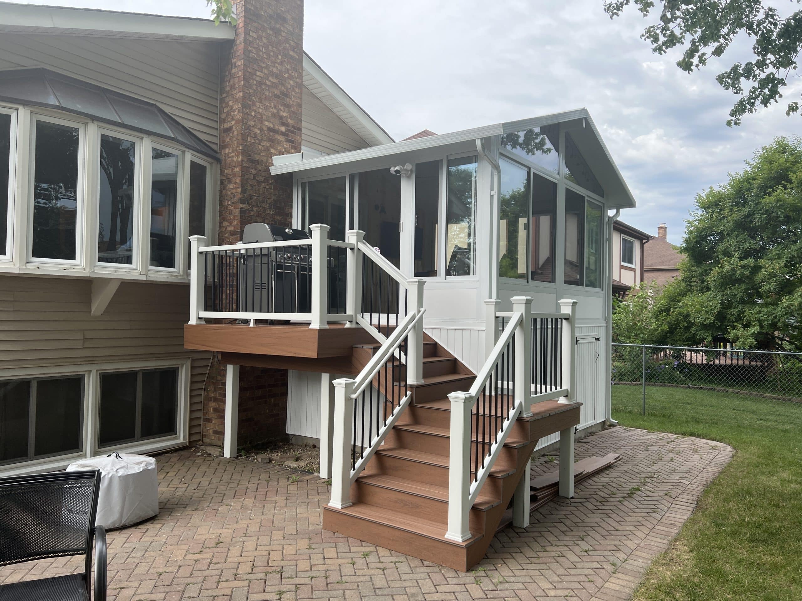 After | Arlington Heights, IL Raised Sunroom