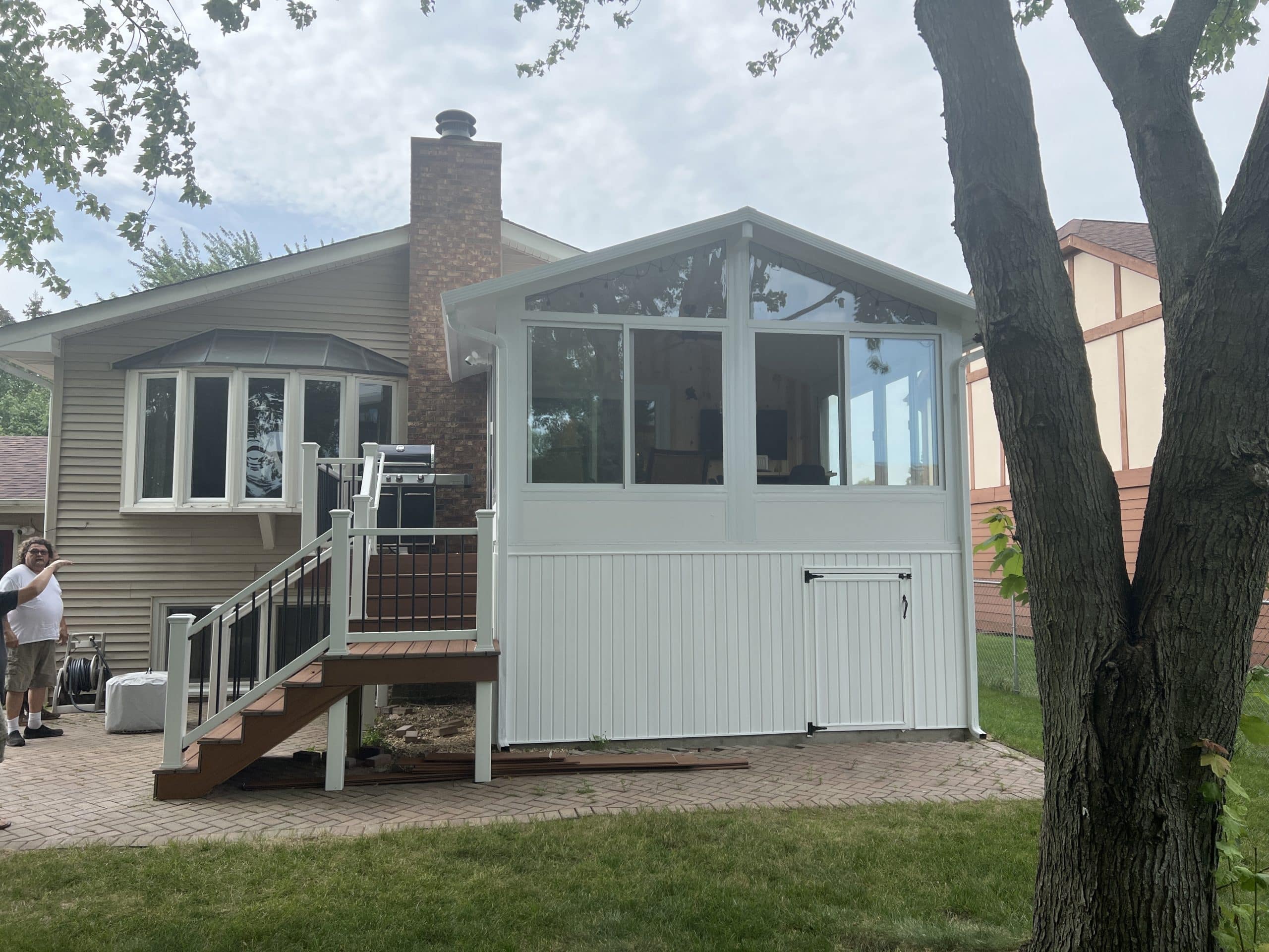 After | Arlington Heights, IL Raised Sunroom