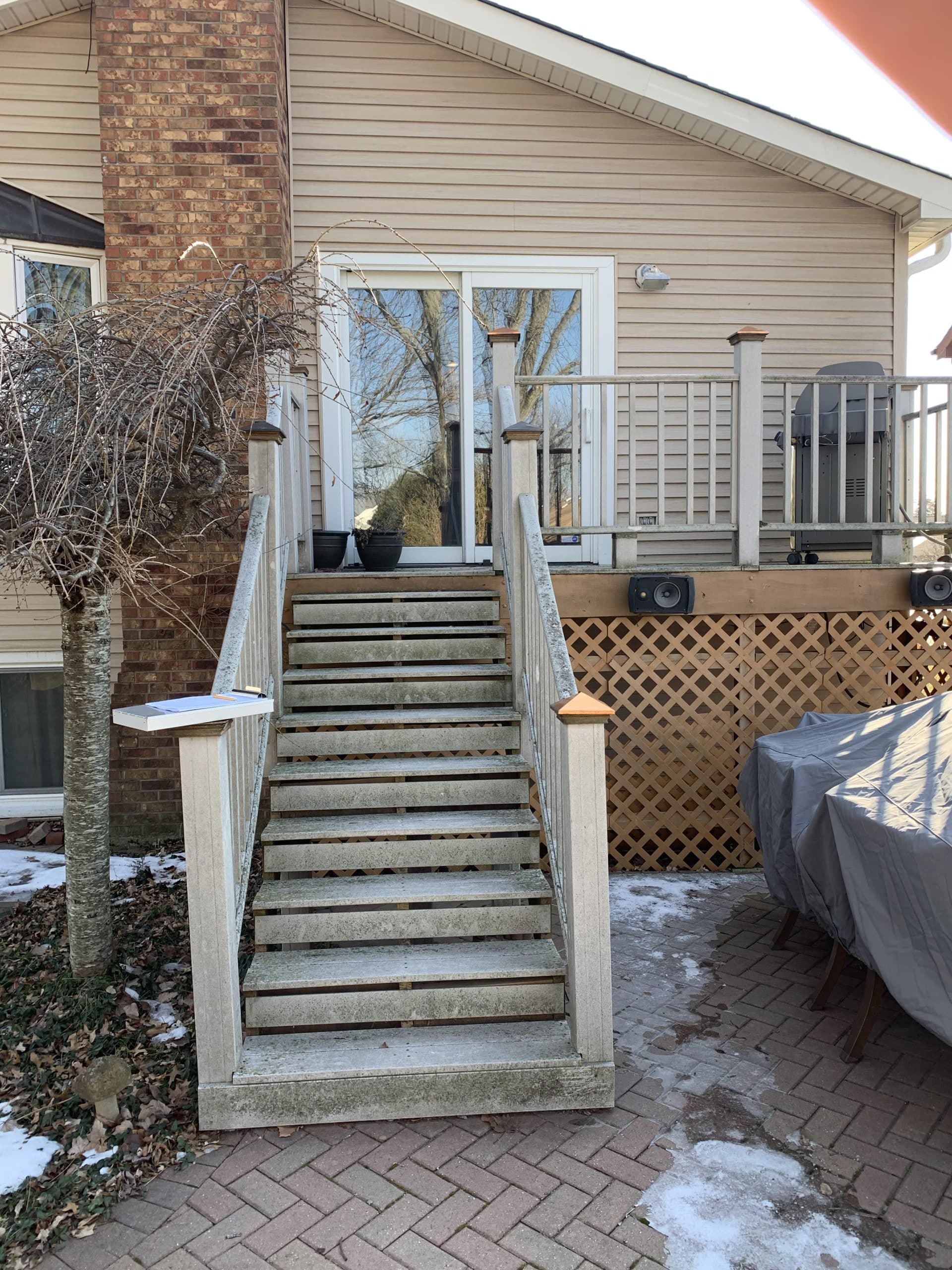 Before | Arlington Heights, IL Raised Sunroom Before | Arlington Heights, IL Raised Sunroom
