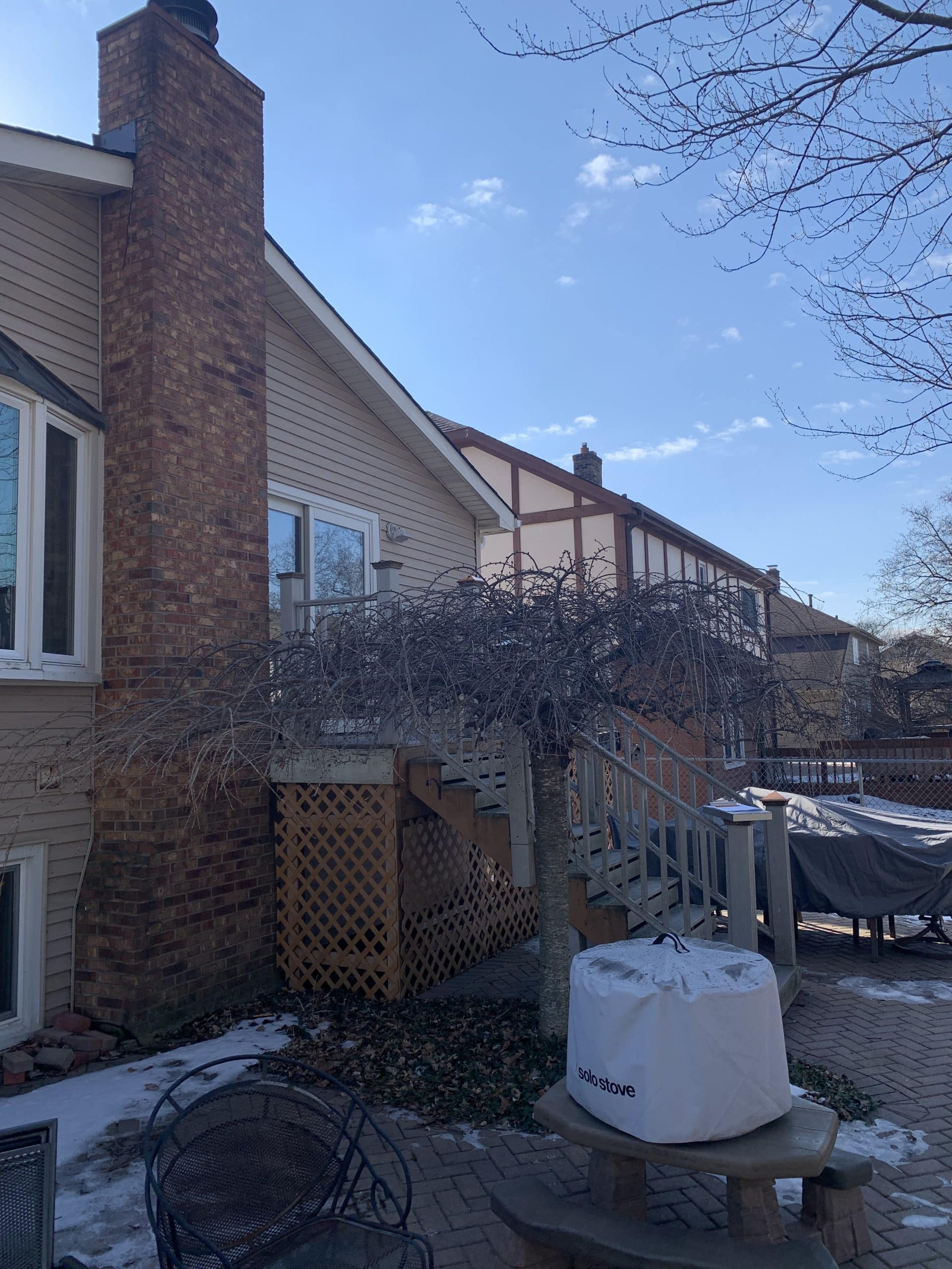 Before | Arlington Heights, IL Raised Sunroom Before | Arlington Heights, IL Raised Sunroom