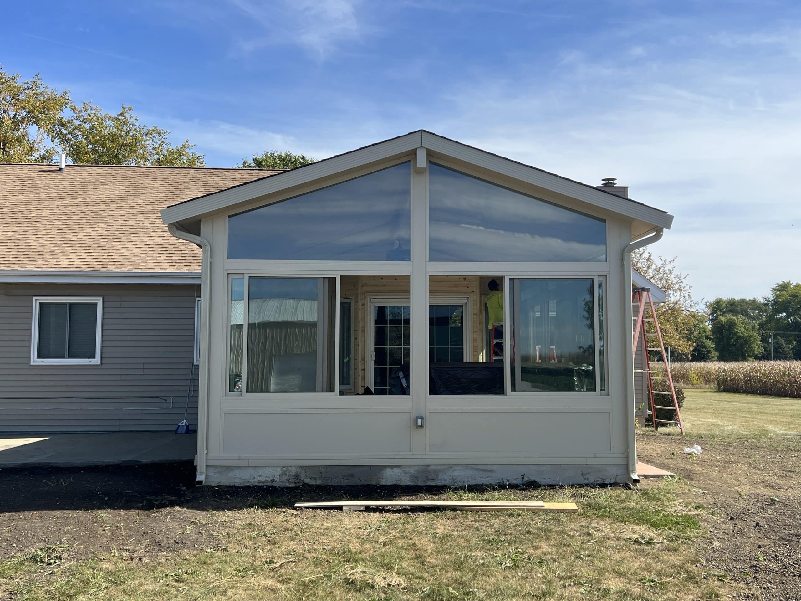 After | Manhattan, IL Four Season Sunroom