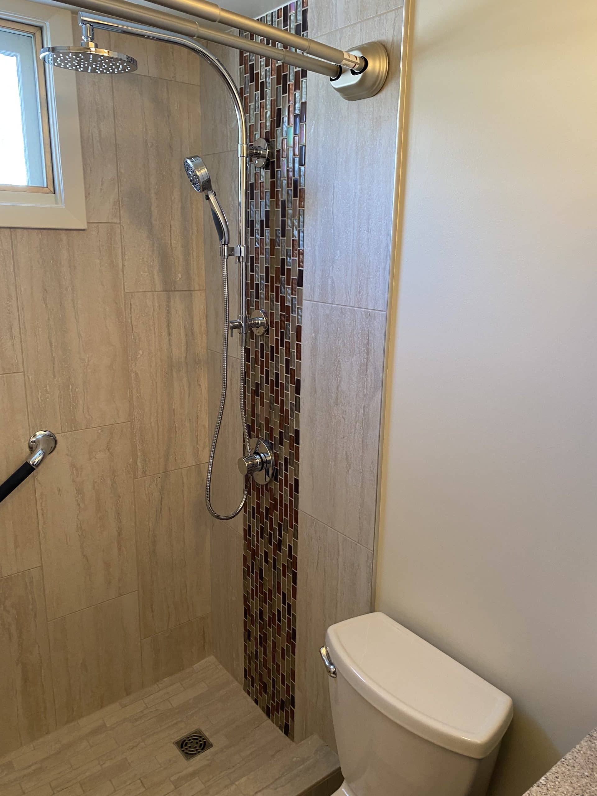 After | Arlington Heights, IL Walk-In Shower Remodel