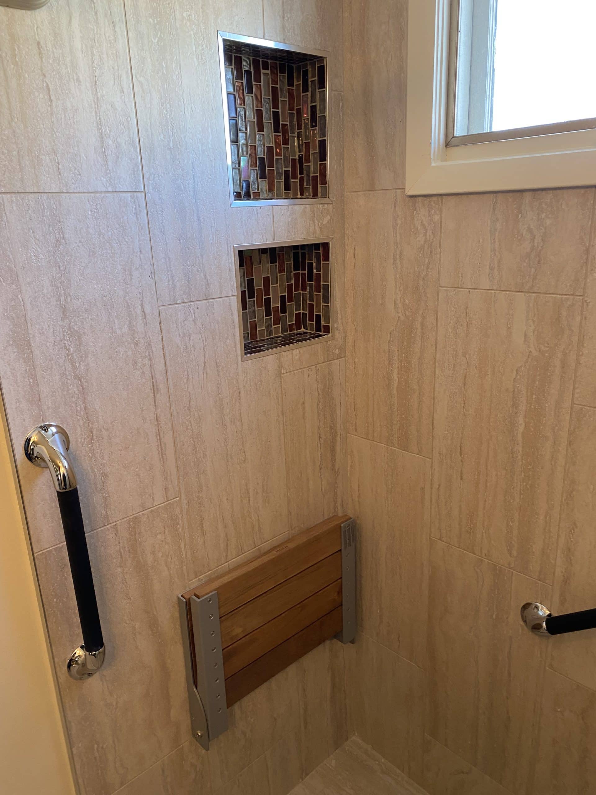 After | Arlington Heights, IL Walk-In Shower Remodel