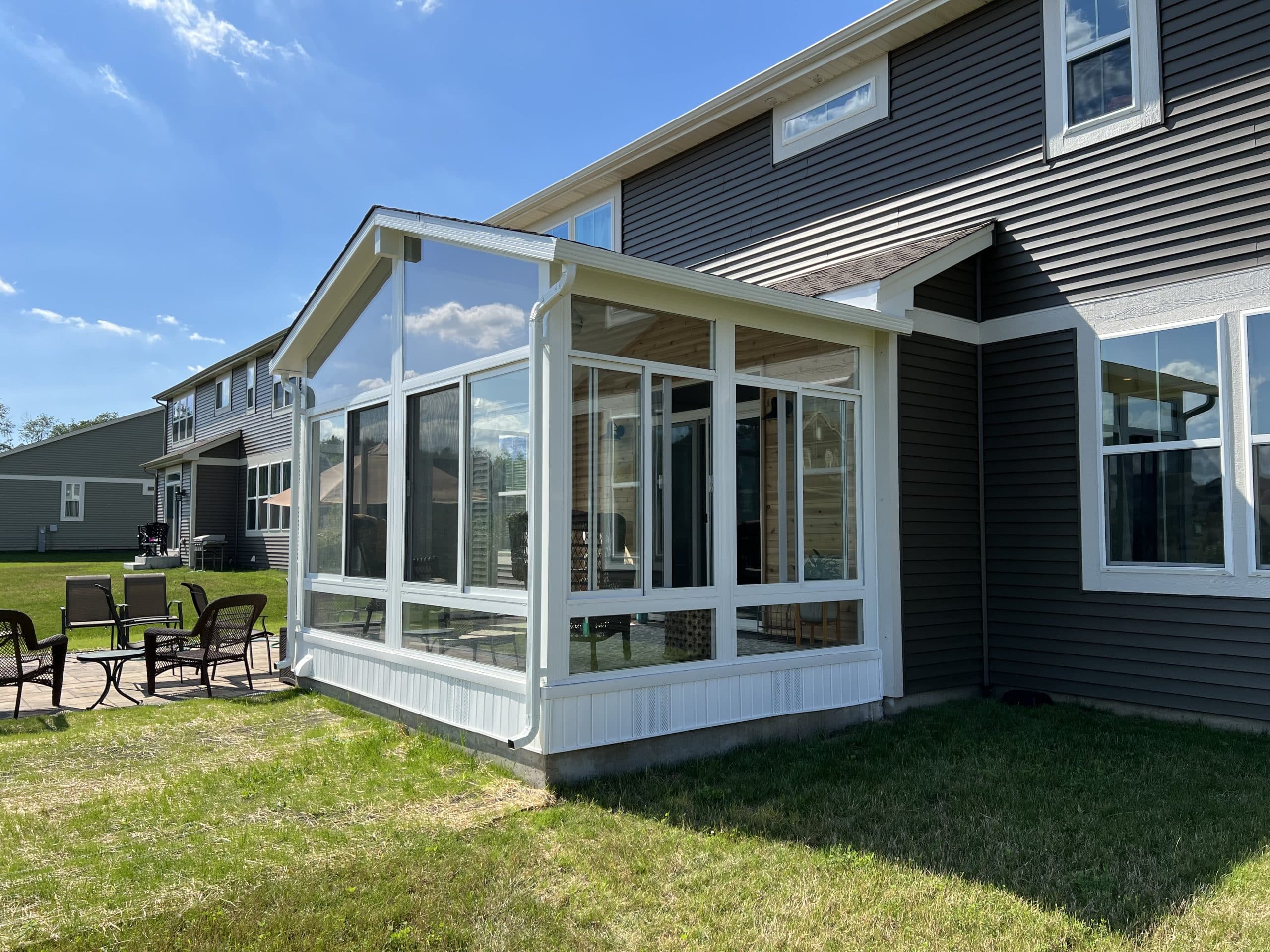 After | Crystal Lake, IL Three Season Sunroom