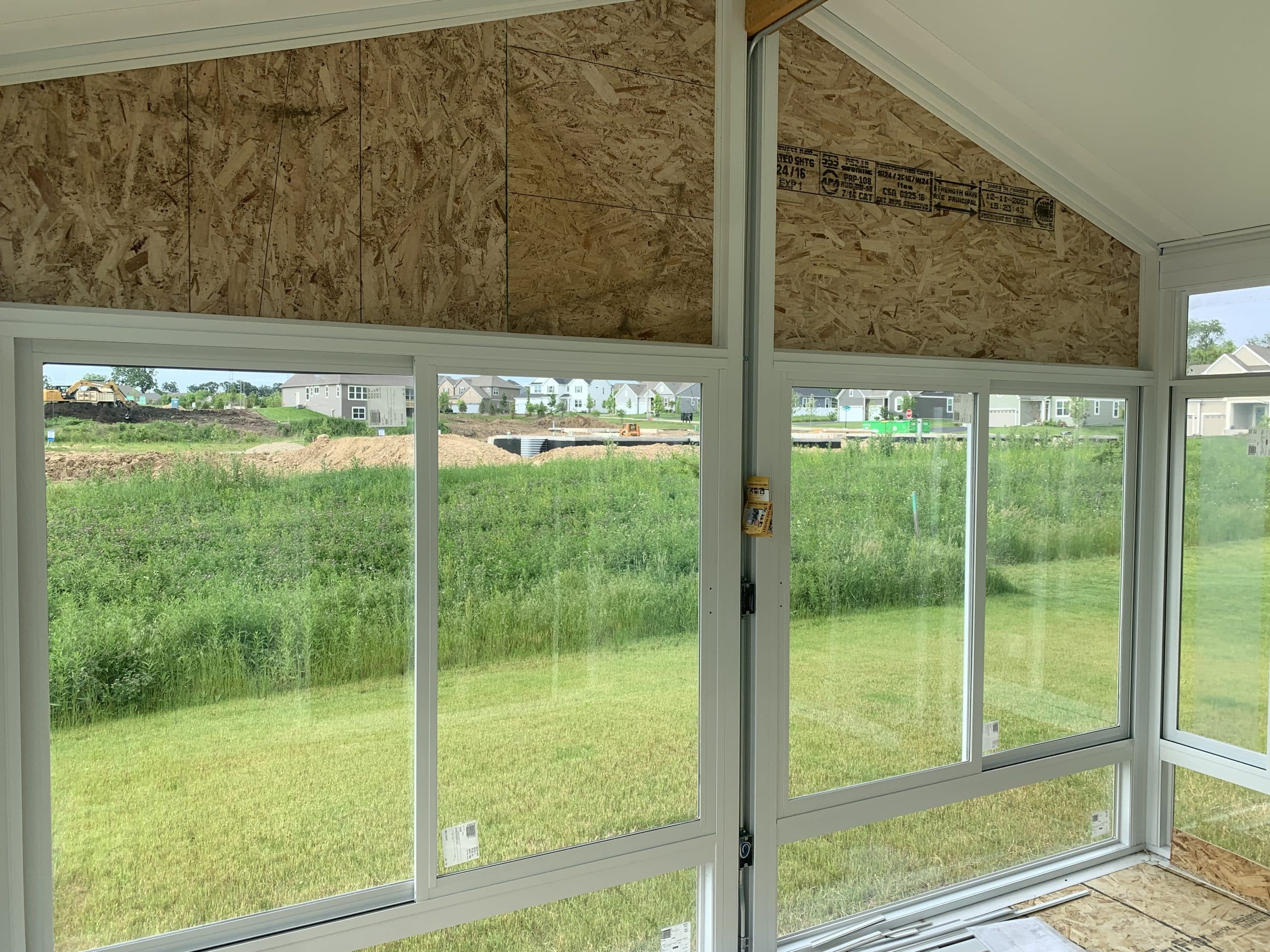 In Progress | Crystal Lake, IL Three Season Sunroom In Progress | Crystal Lake, IL Three Season Sunroom