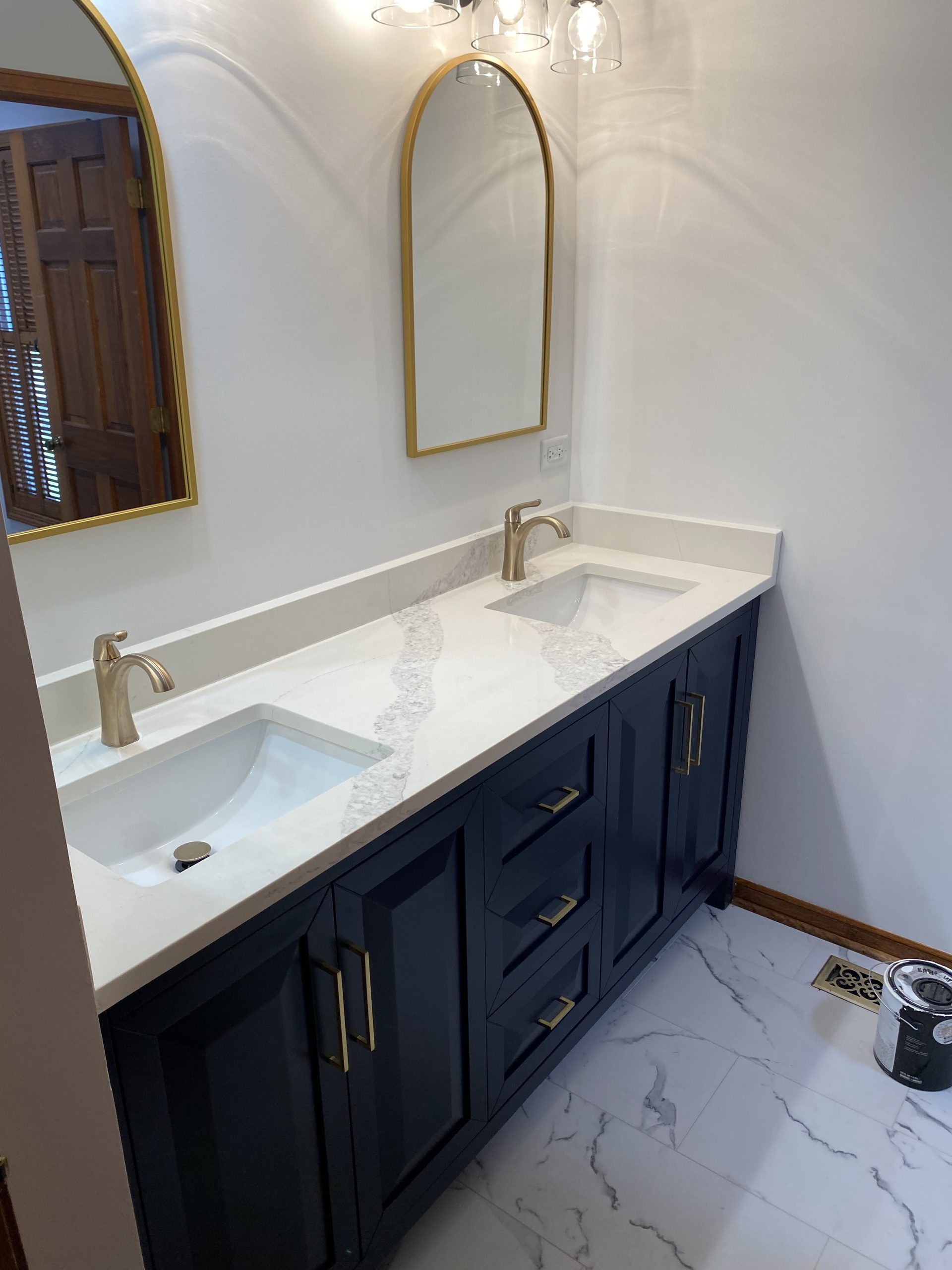 After | Streamwood, IL Small Bathroom Remodel