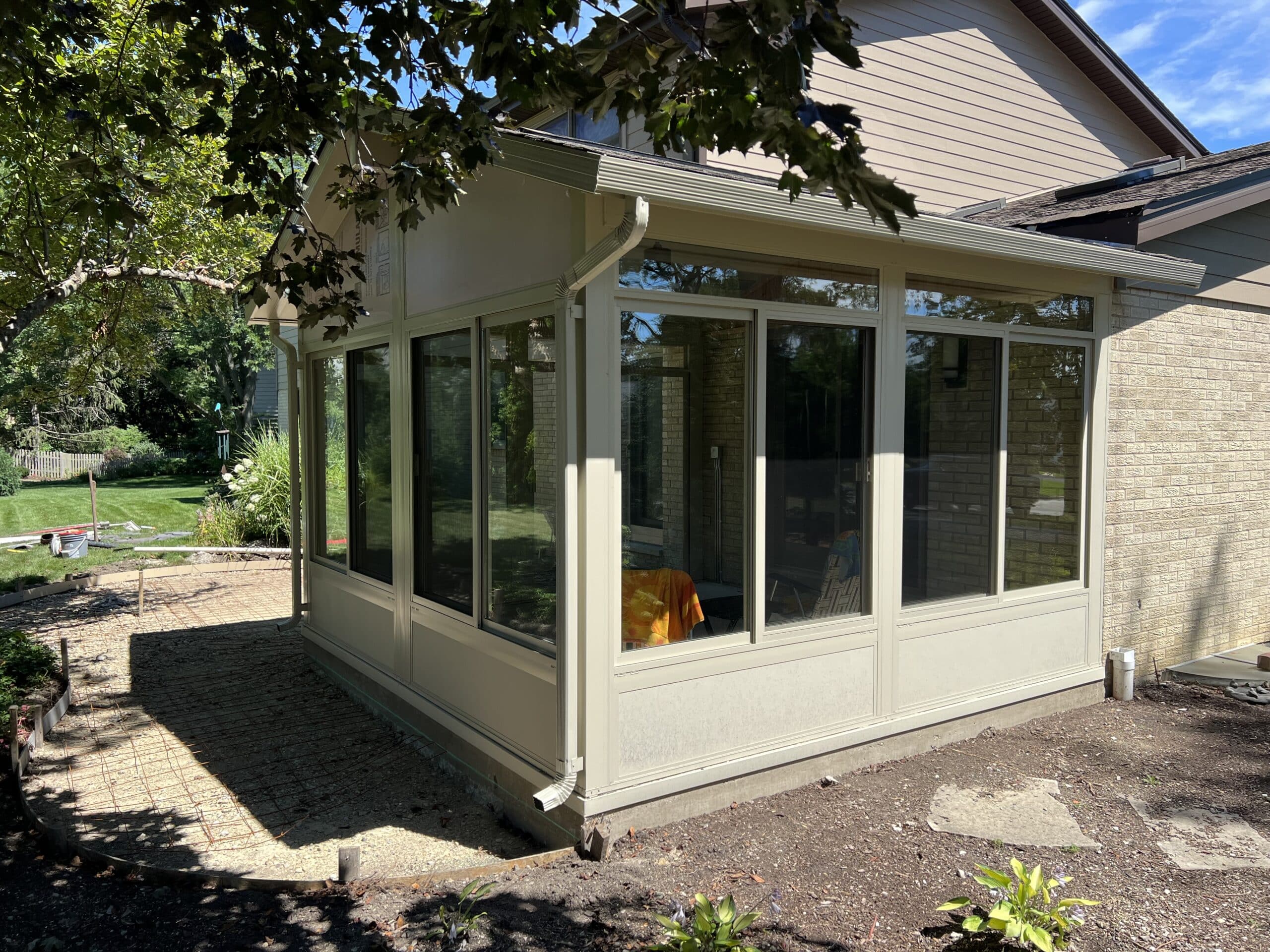 In Progress | Palatine, IL Three Season Sunroom