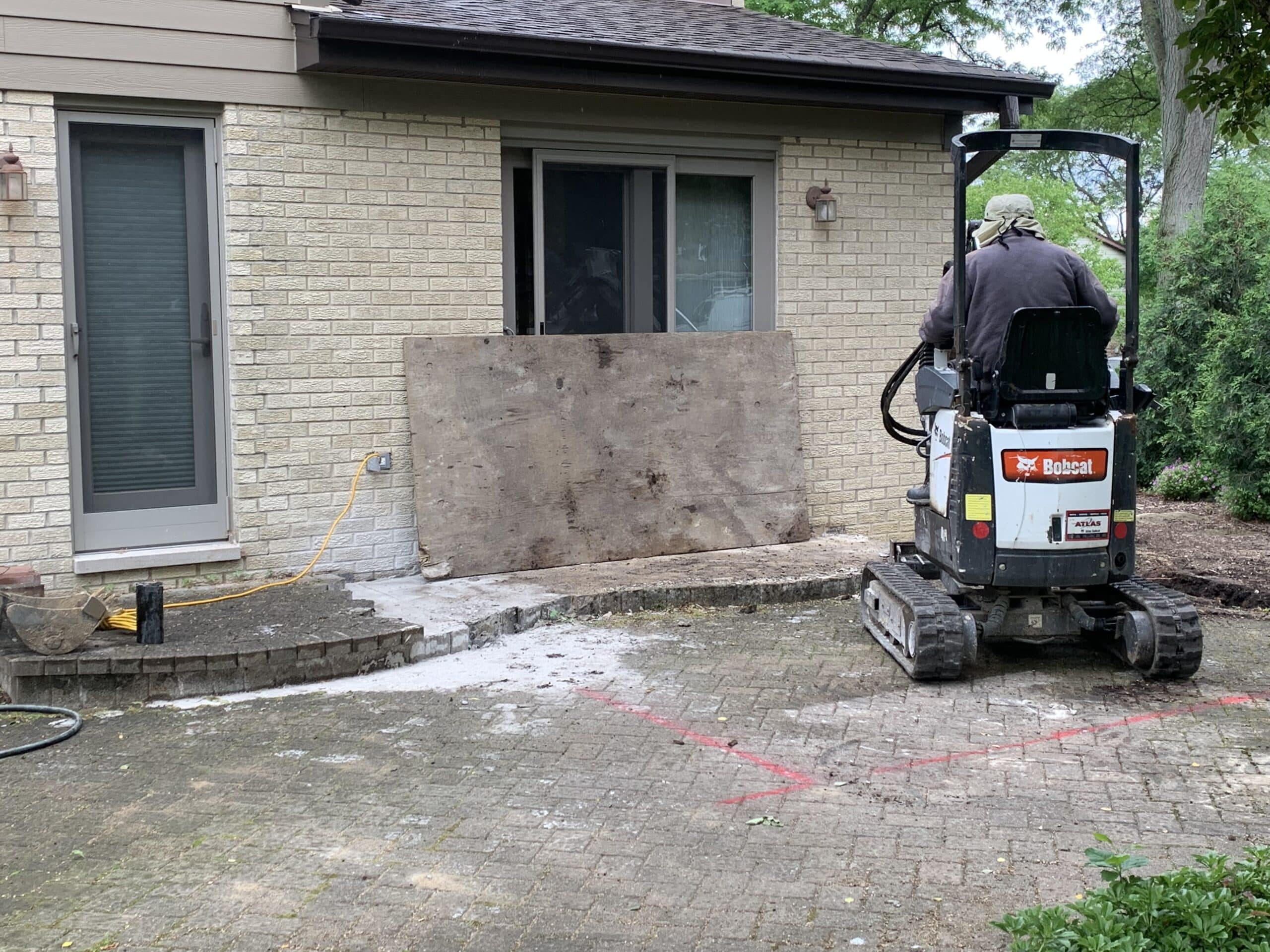 In Progress | Palatine, IL Three Season Sunroom In Progress | Palatine, IL Three Season Sunroom