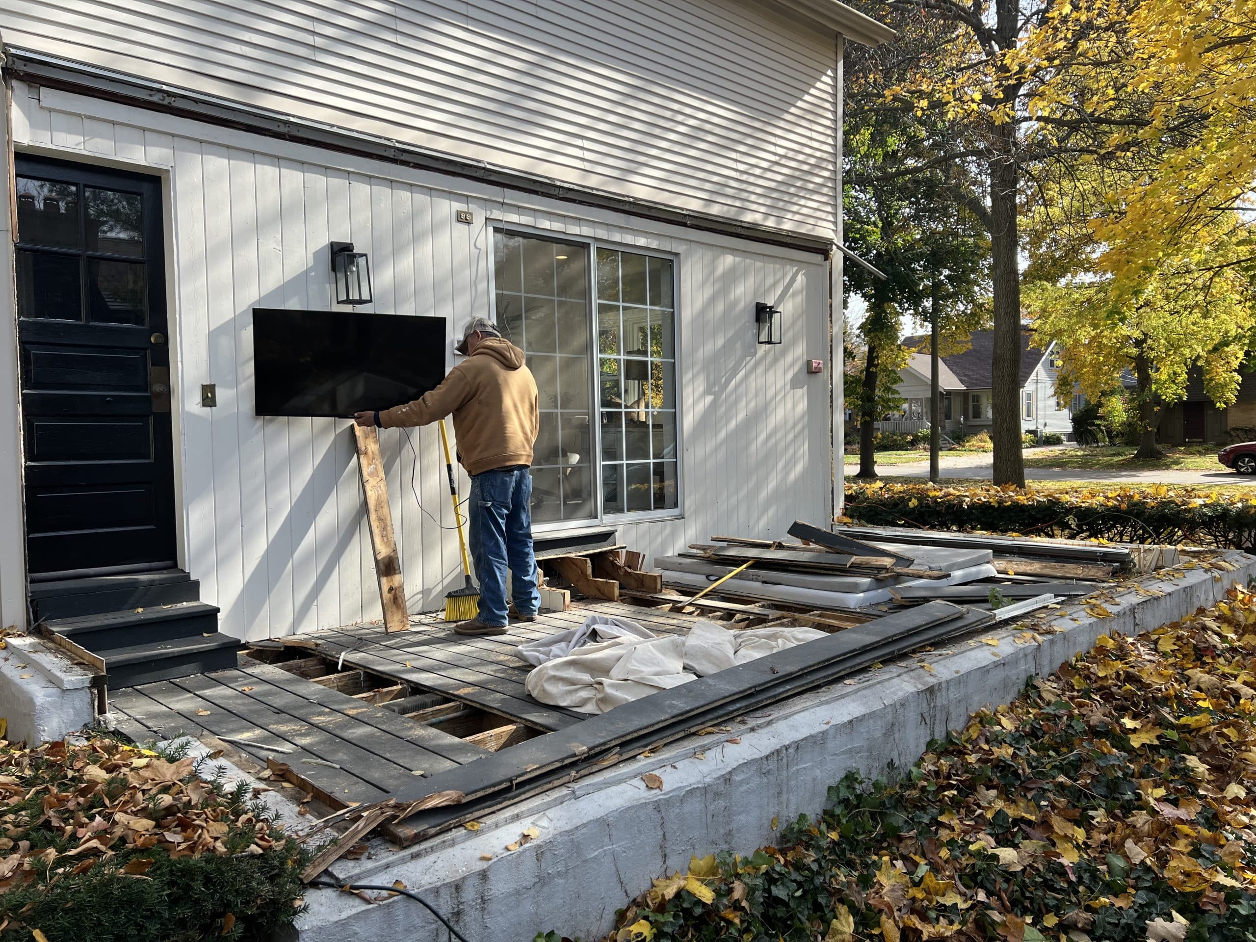 In Progress | Barrington, IL Sunroom