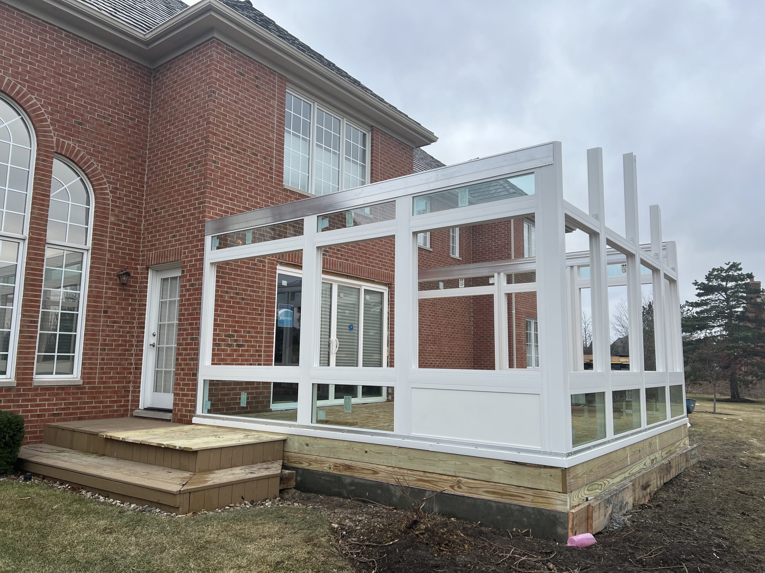 Before | Long Grove, IL Sunroom Addition