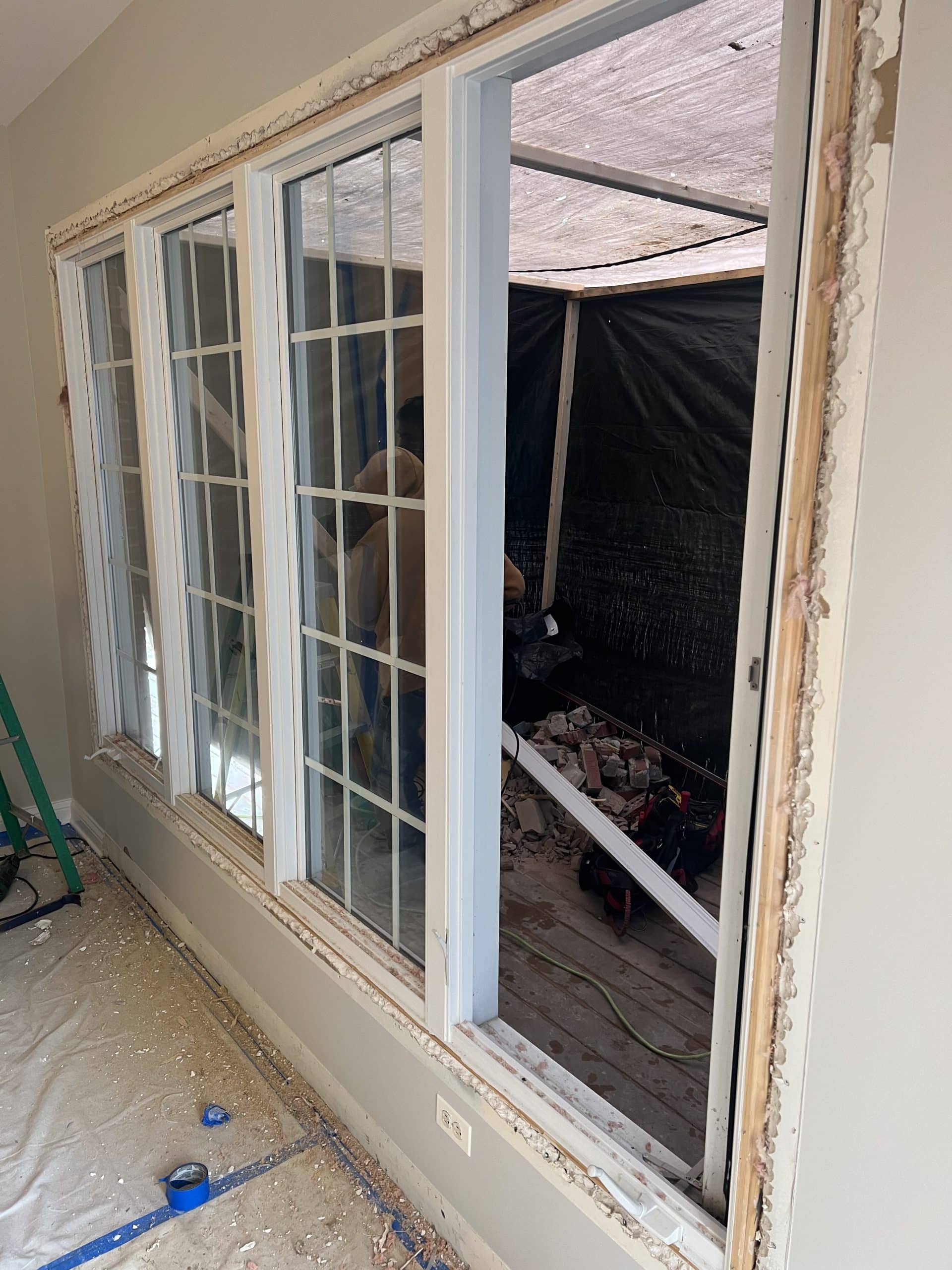 In Progress | Long Grove, IL Sunroom Addition