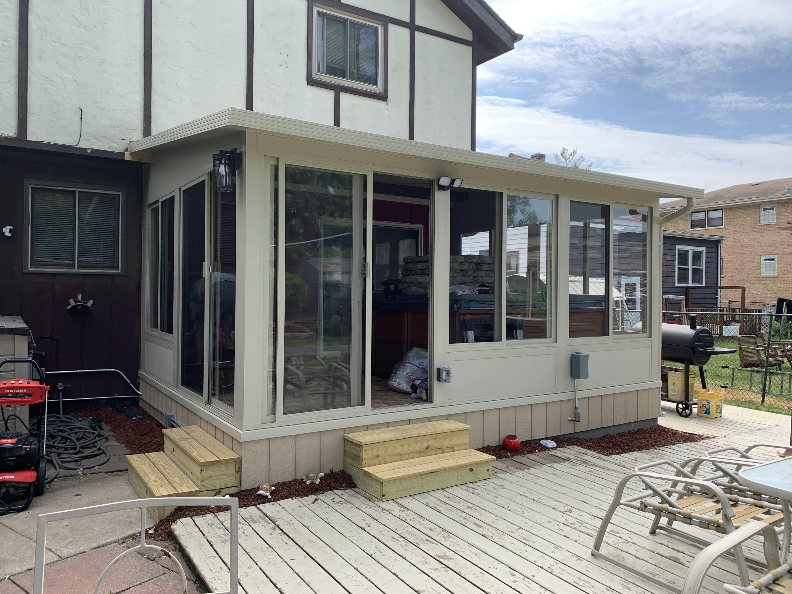 After | Alsip, IL Three Season Sunroom