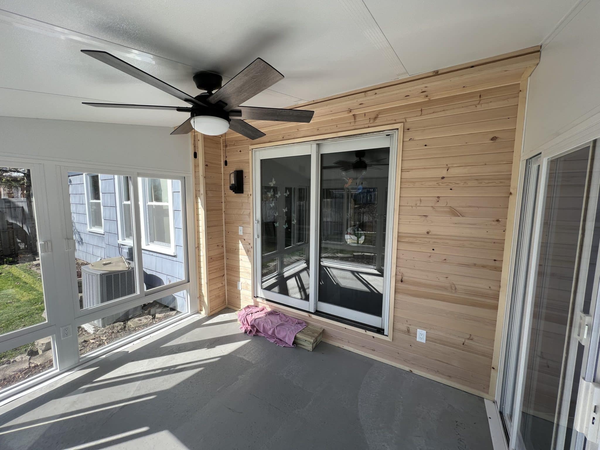 LaGrange Park, IL Three Season Sunroom Addition 2022 Veteran Owned