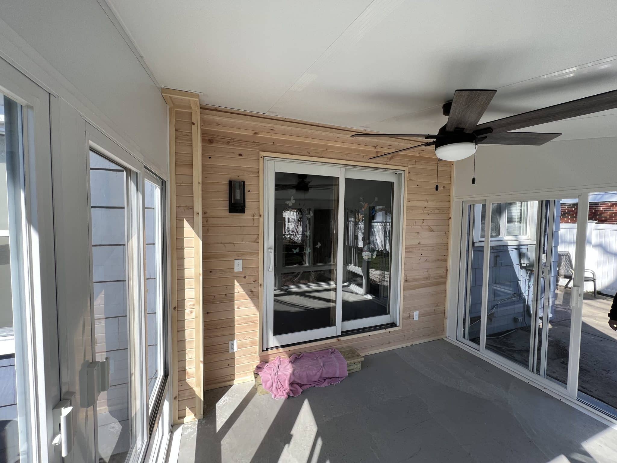 LaGrange Park, IL Three Season Sunroom Addition 2022 Veteran Owned