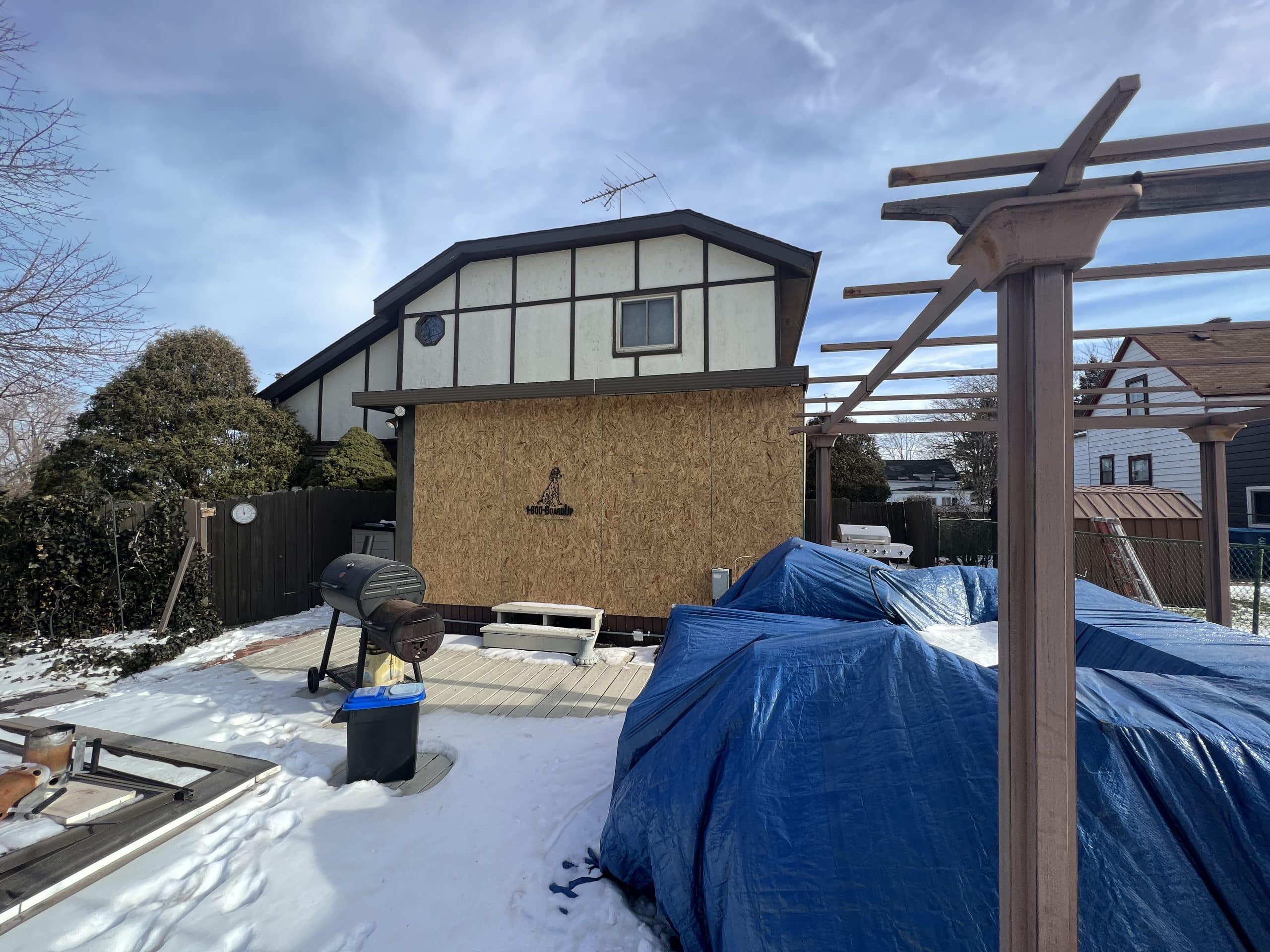 Before | Alsip, IL Three Season Sunroom