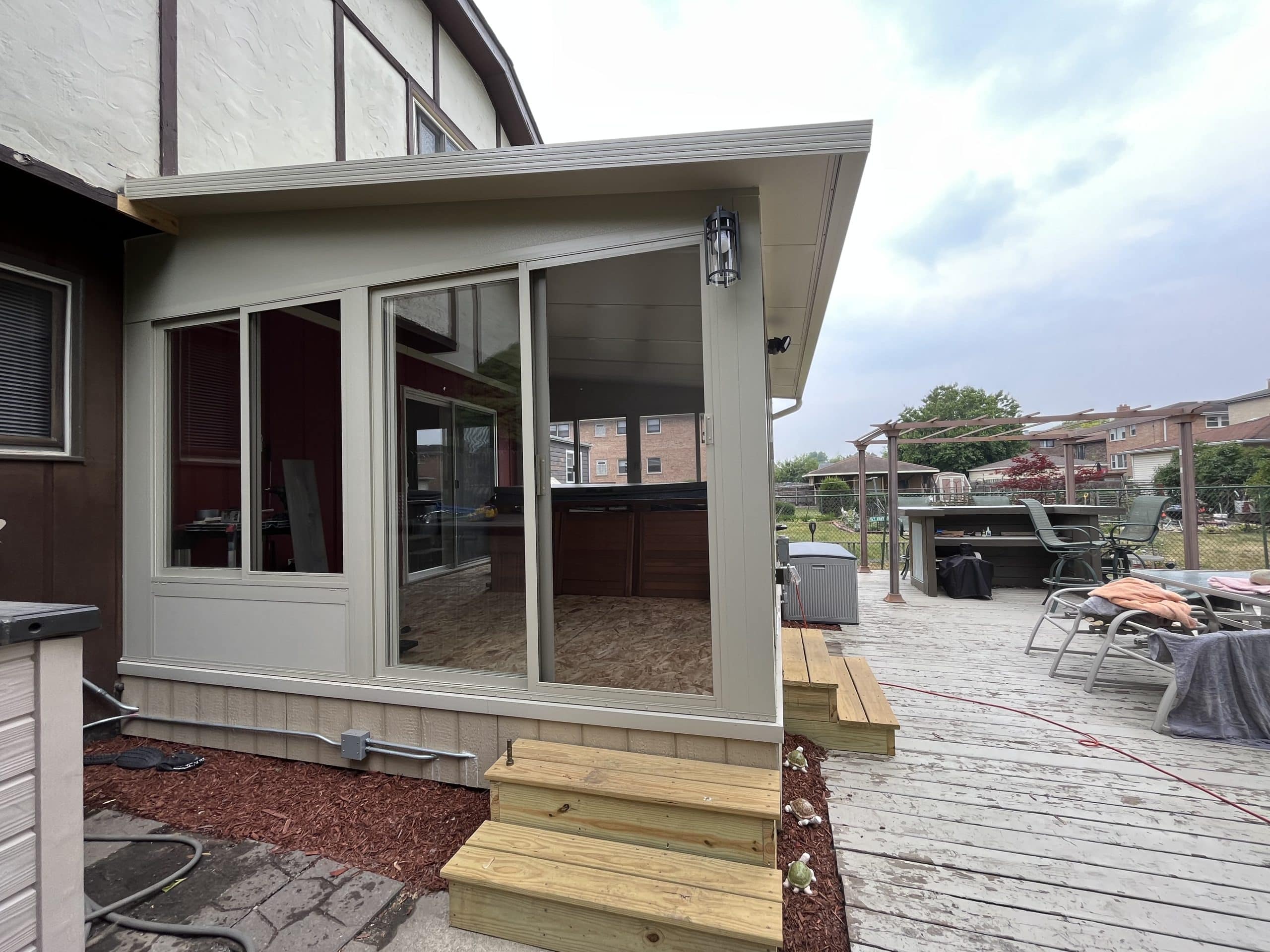 After | Alsip, IL Three Season Sunroom