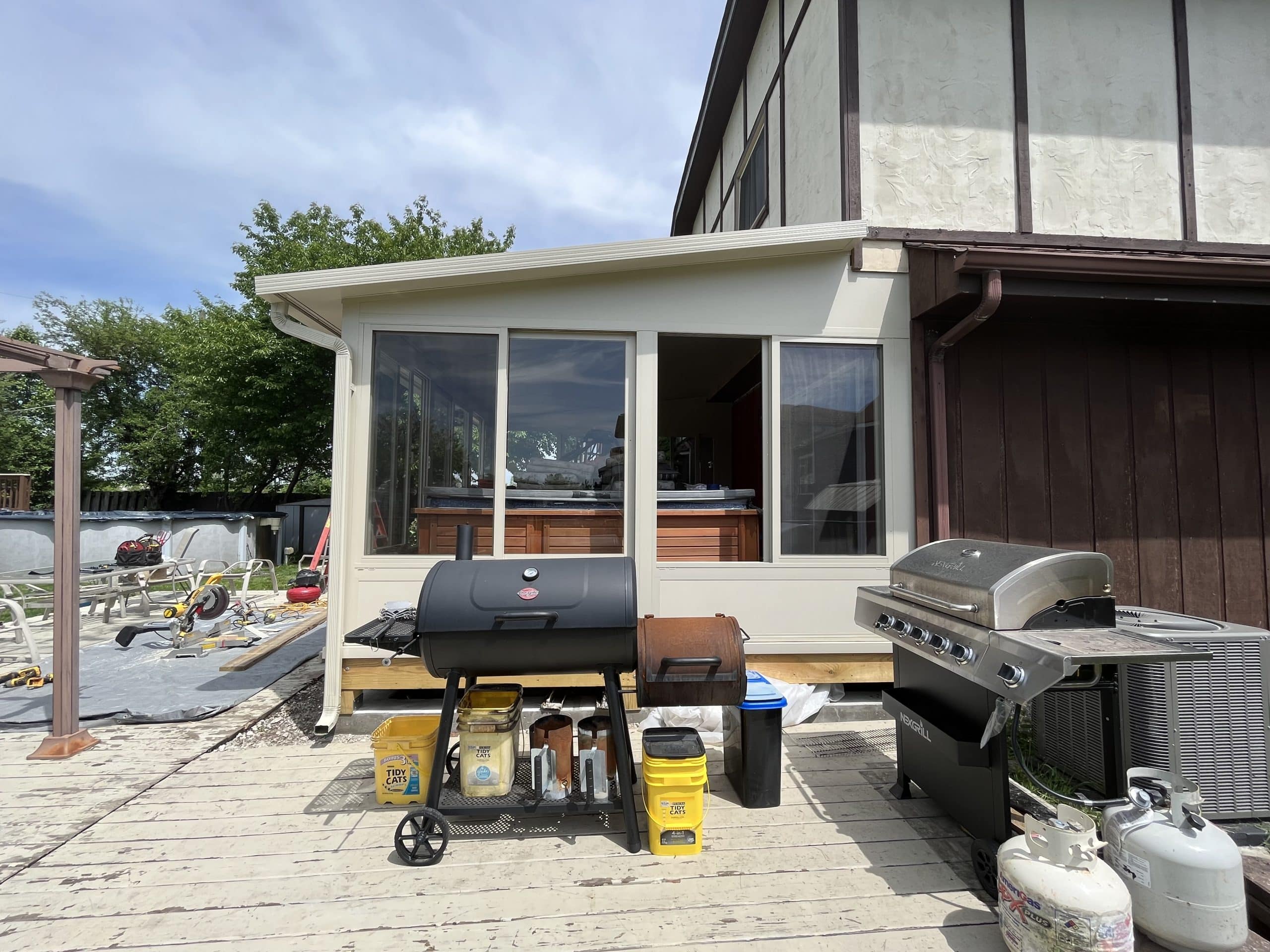 In Progress | Alsip, IL Three Season Sunroom