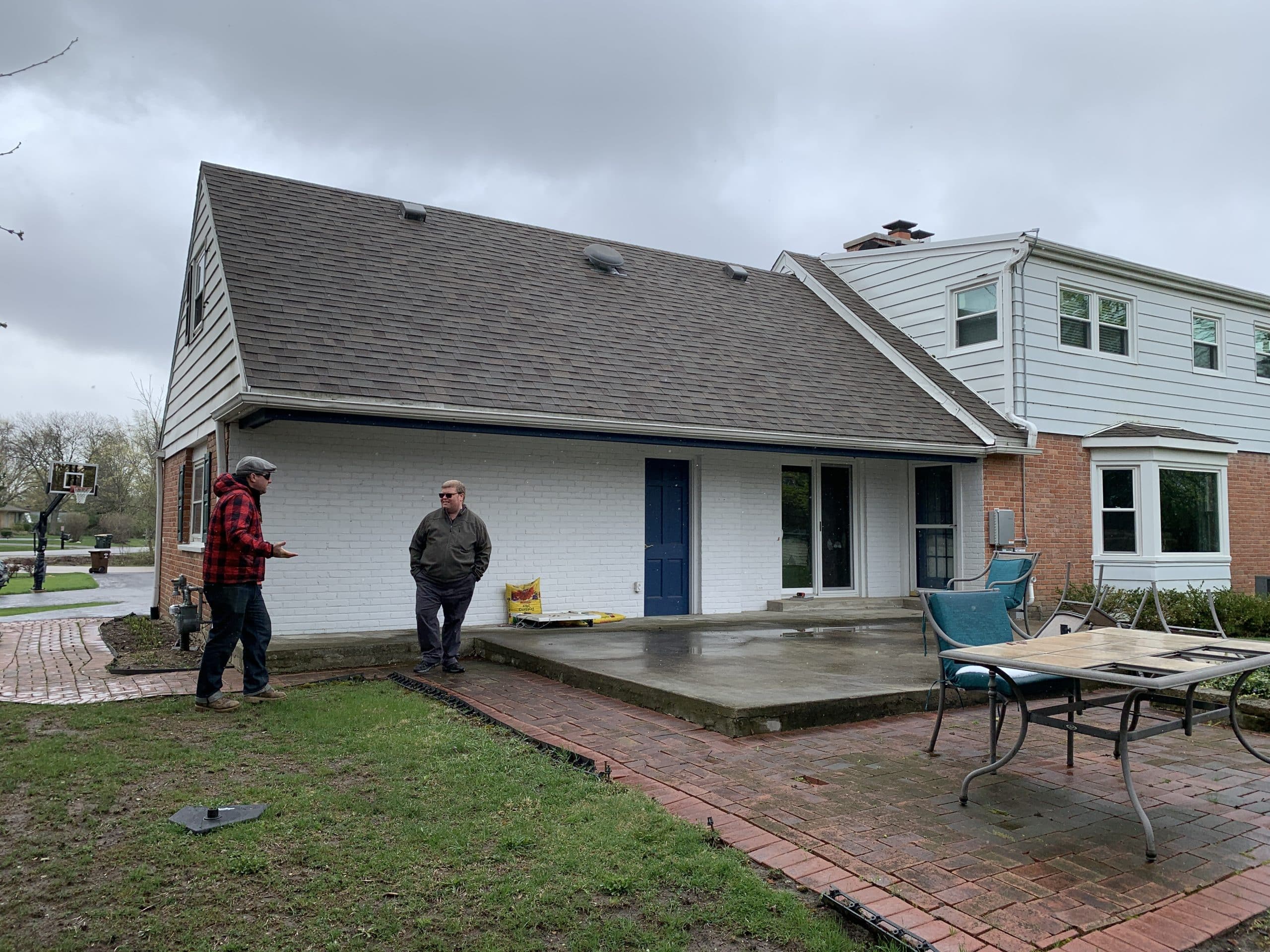 Before | Green Oaks, IL Sunroom Addition