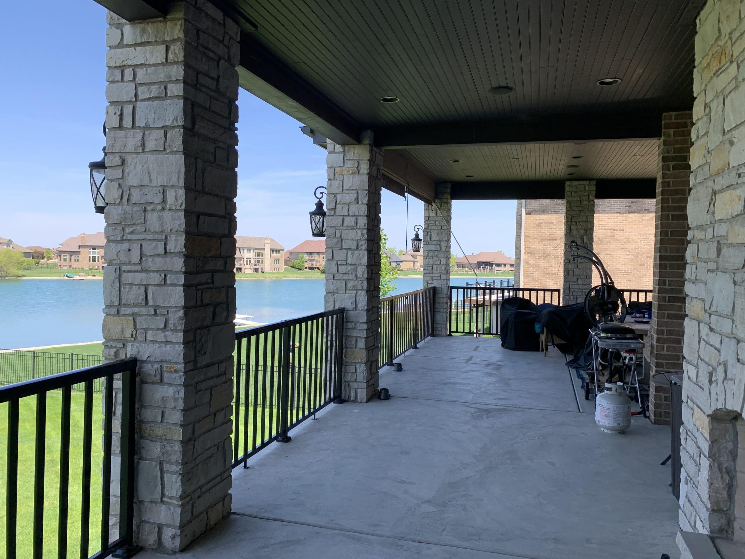 Before | Frankfort, IL Patio Enclosure