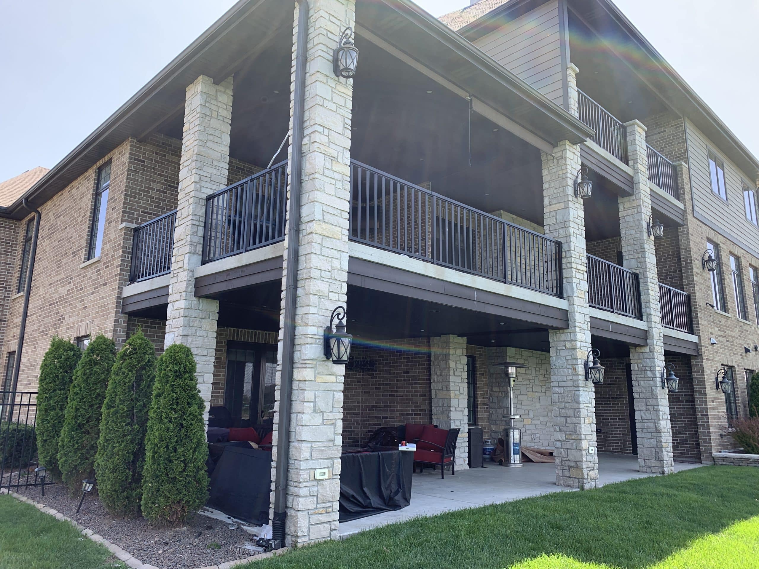 Before | Frankfort, IL Patio Enclosure