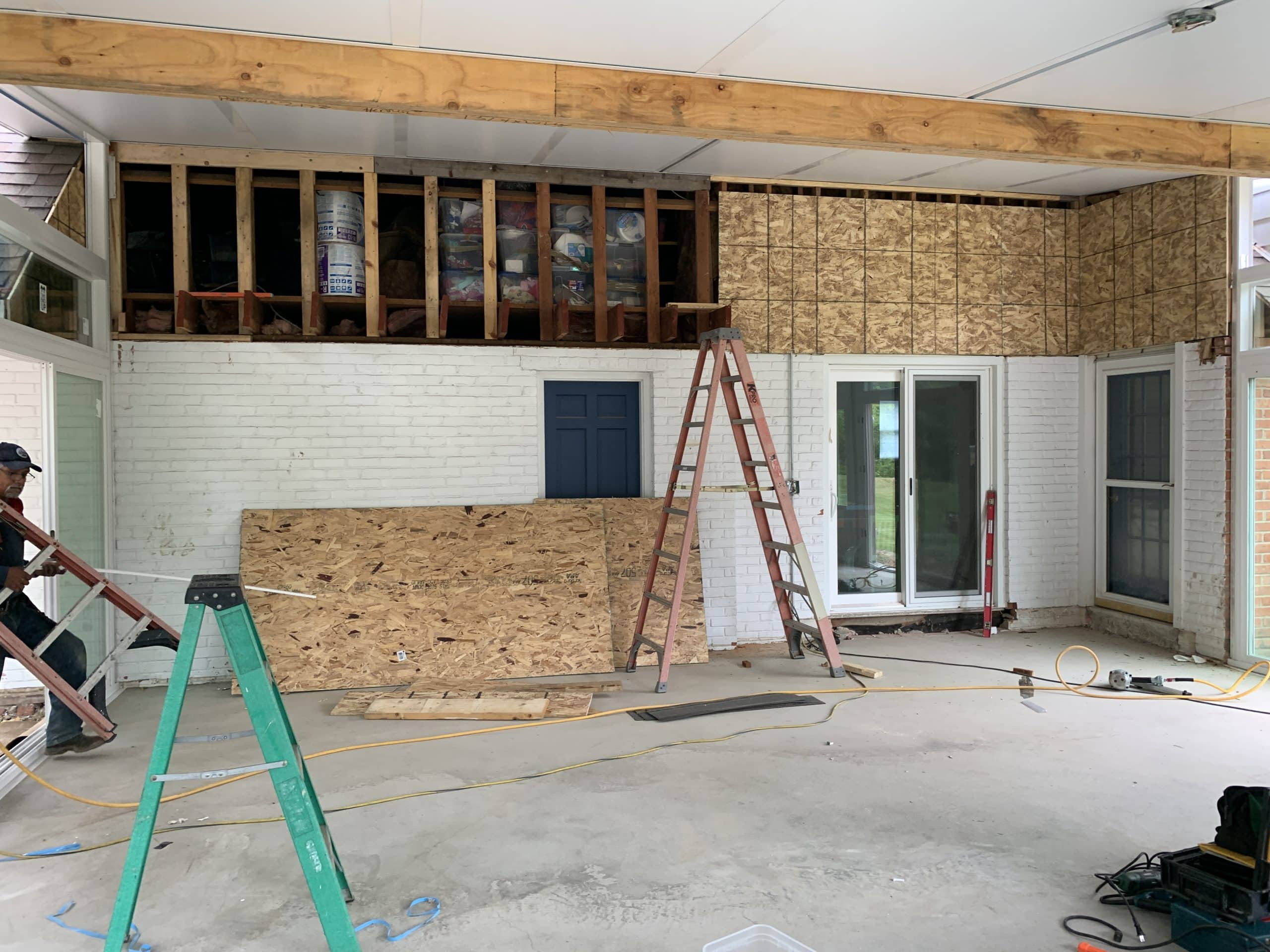 In Progress | Green Oaks, IL Sunroom Addition