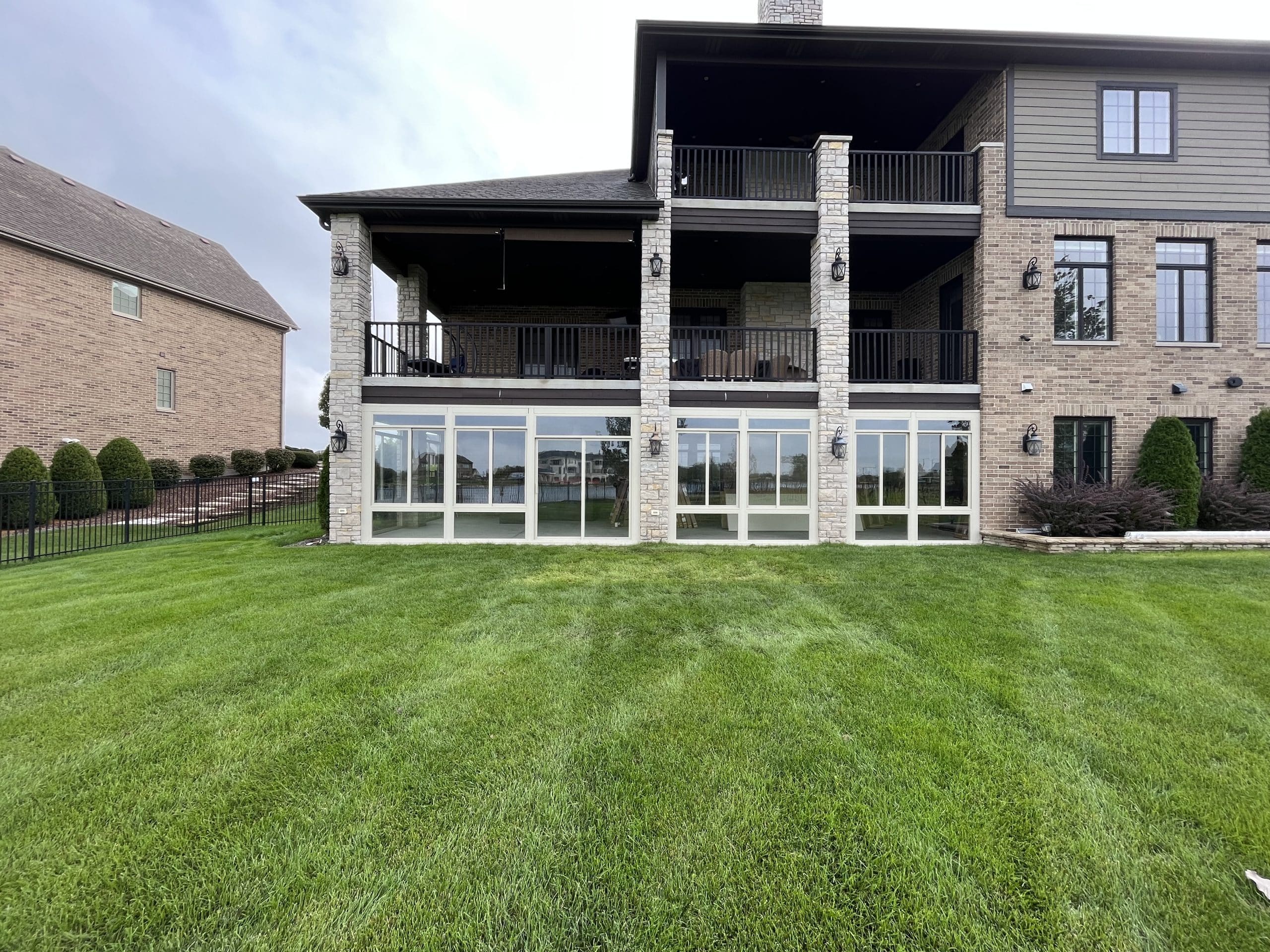 In Progress | Frankfort, IL Patio Enclosure