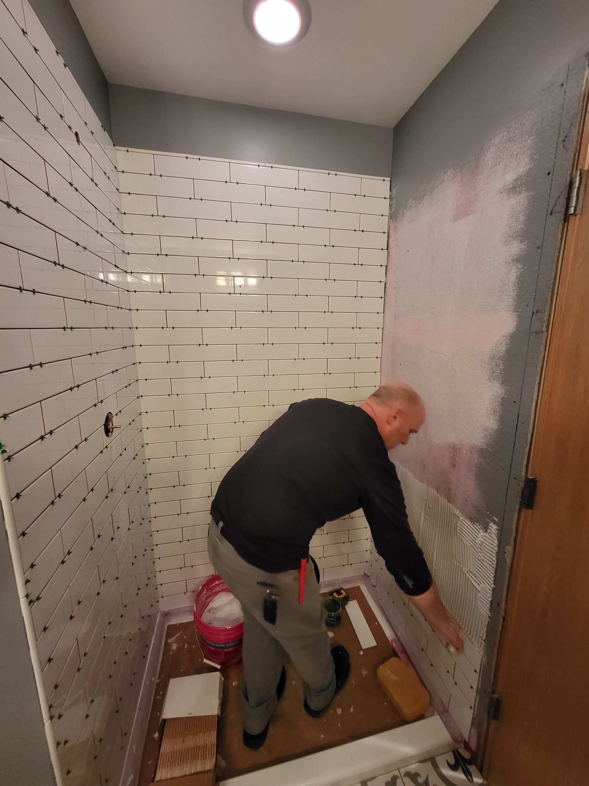 In Progress | Mount Prospect, IL Condo Bathroom Remodel