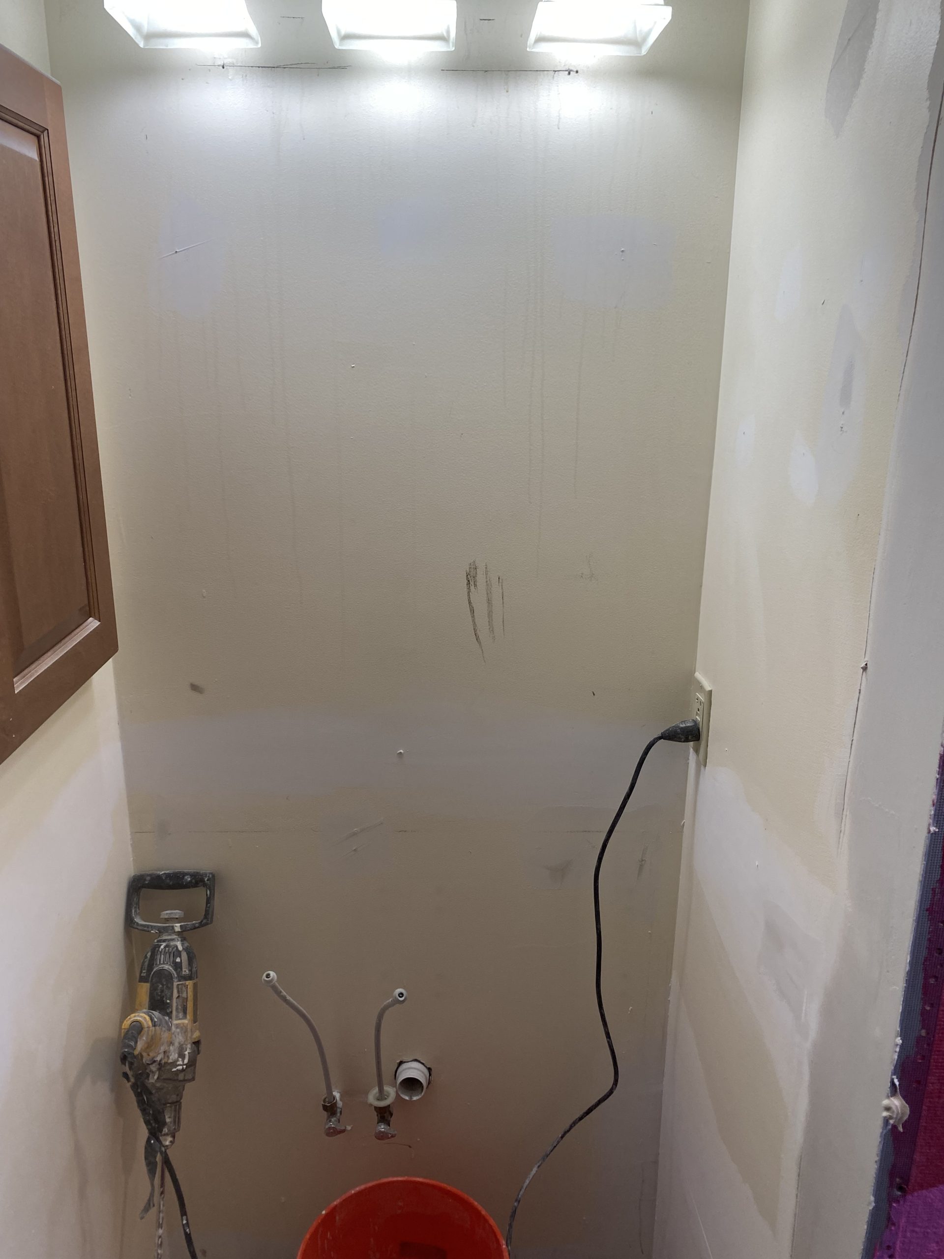 In Progress | Rockford, IL Bathroom Remodel