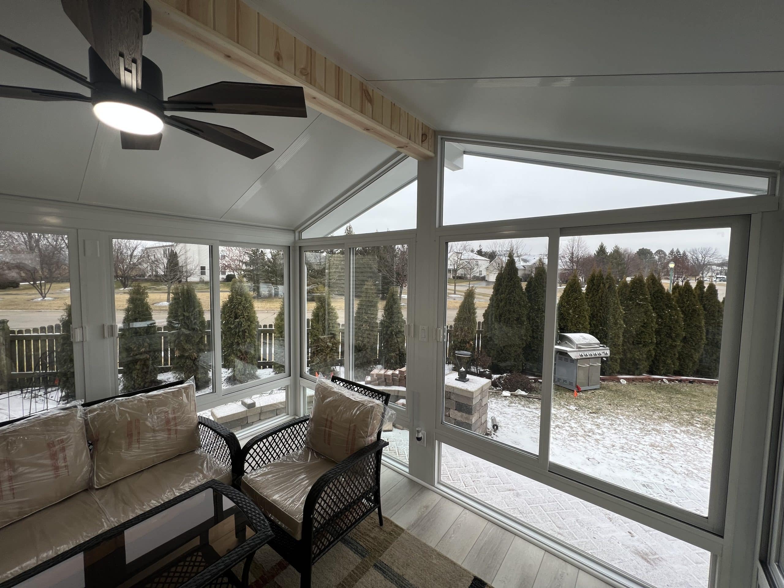 After | Round Lake, IL Sunroom Addition