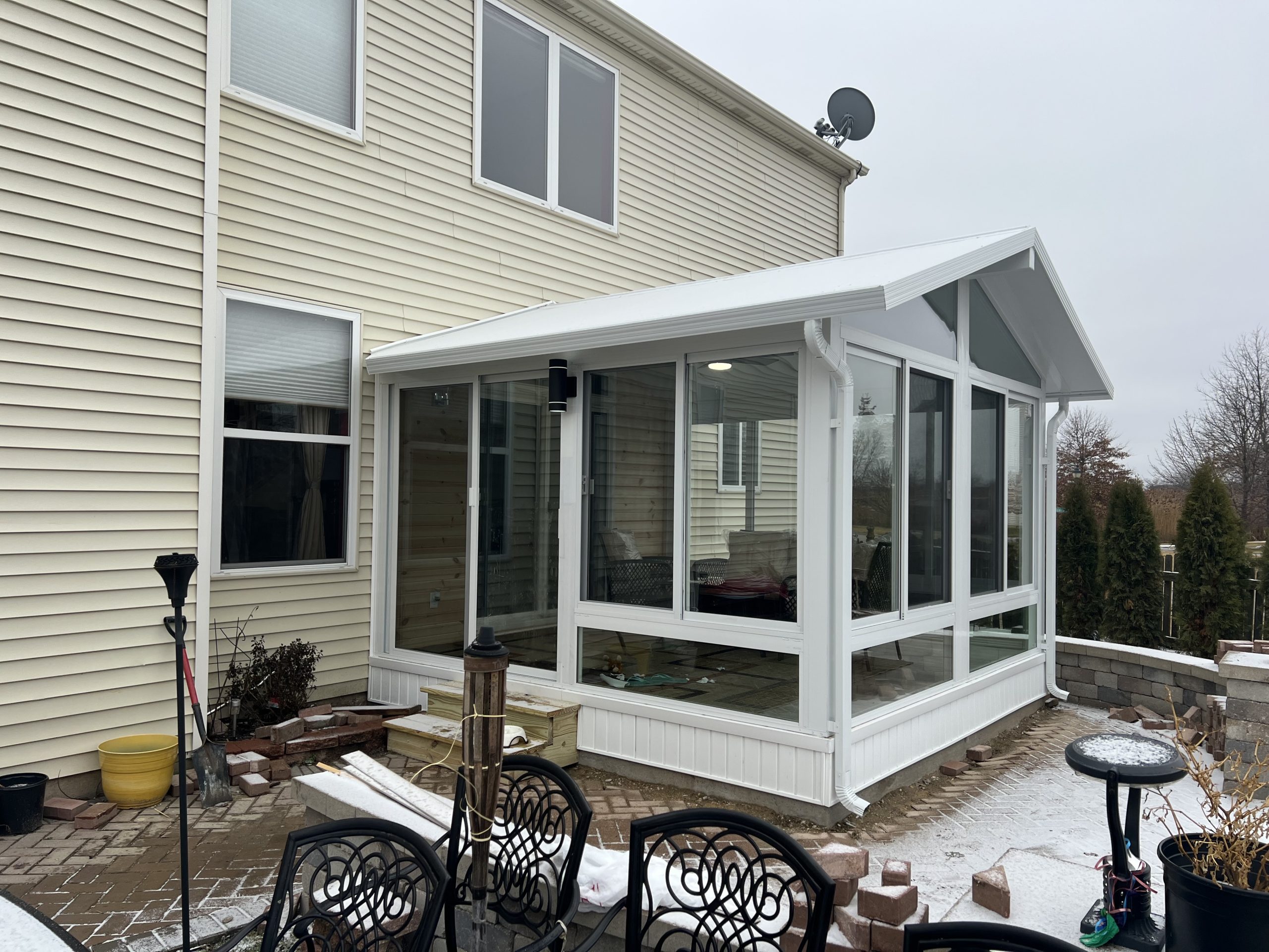After | Round Lake, IL Sunroom Addition