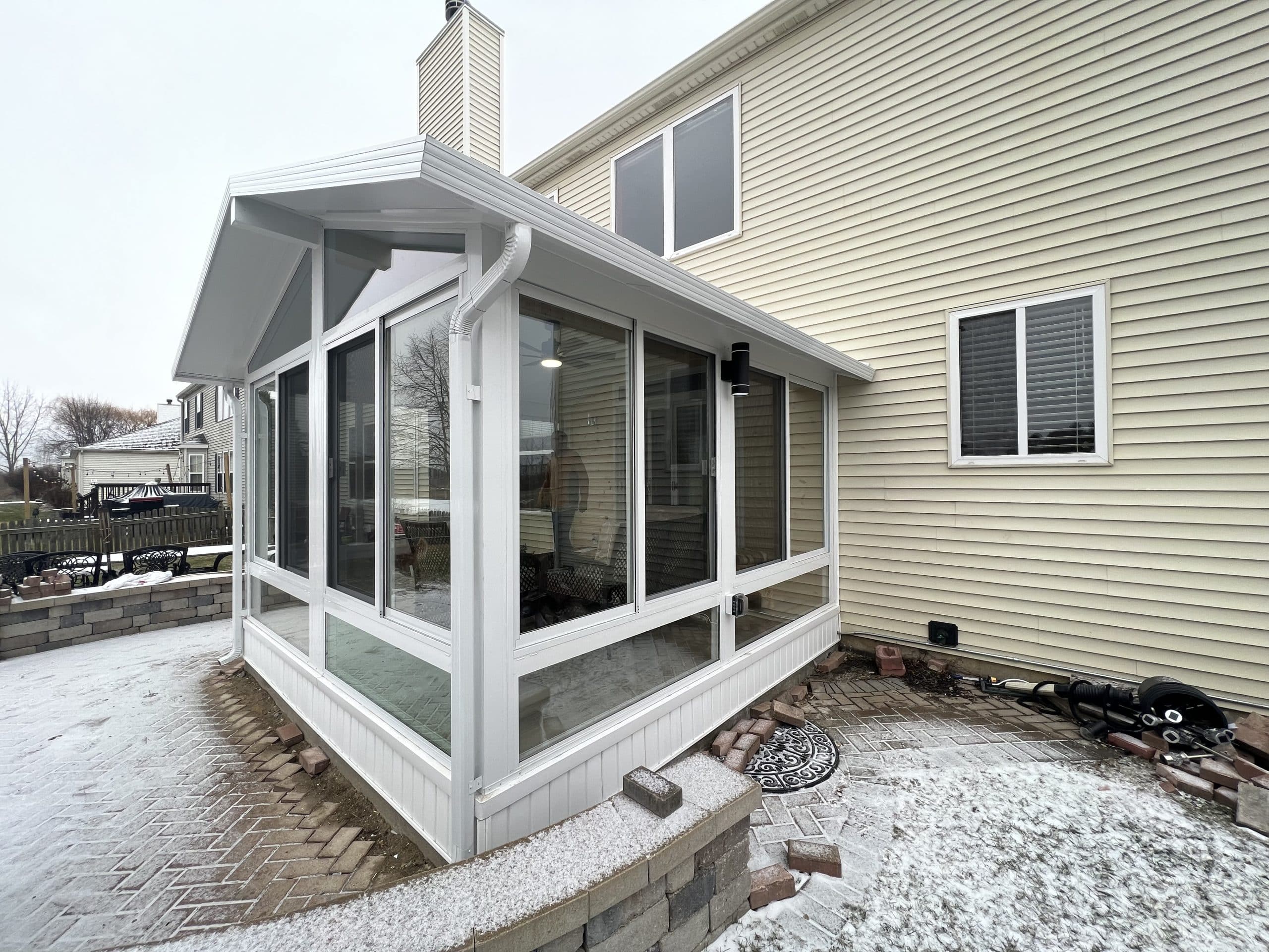 After | Round Lake, IL Sunroom Addition