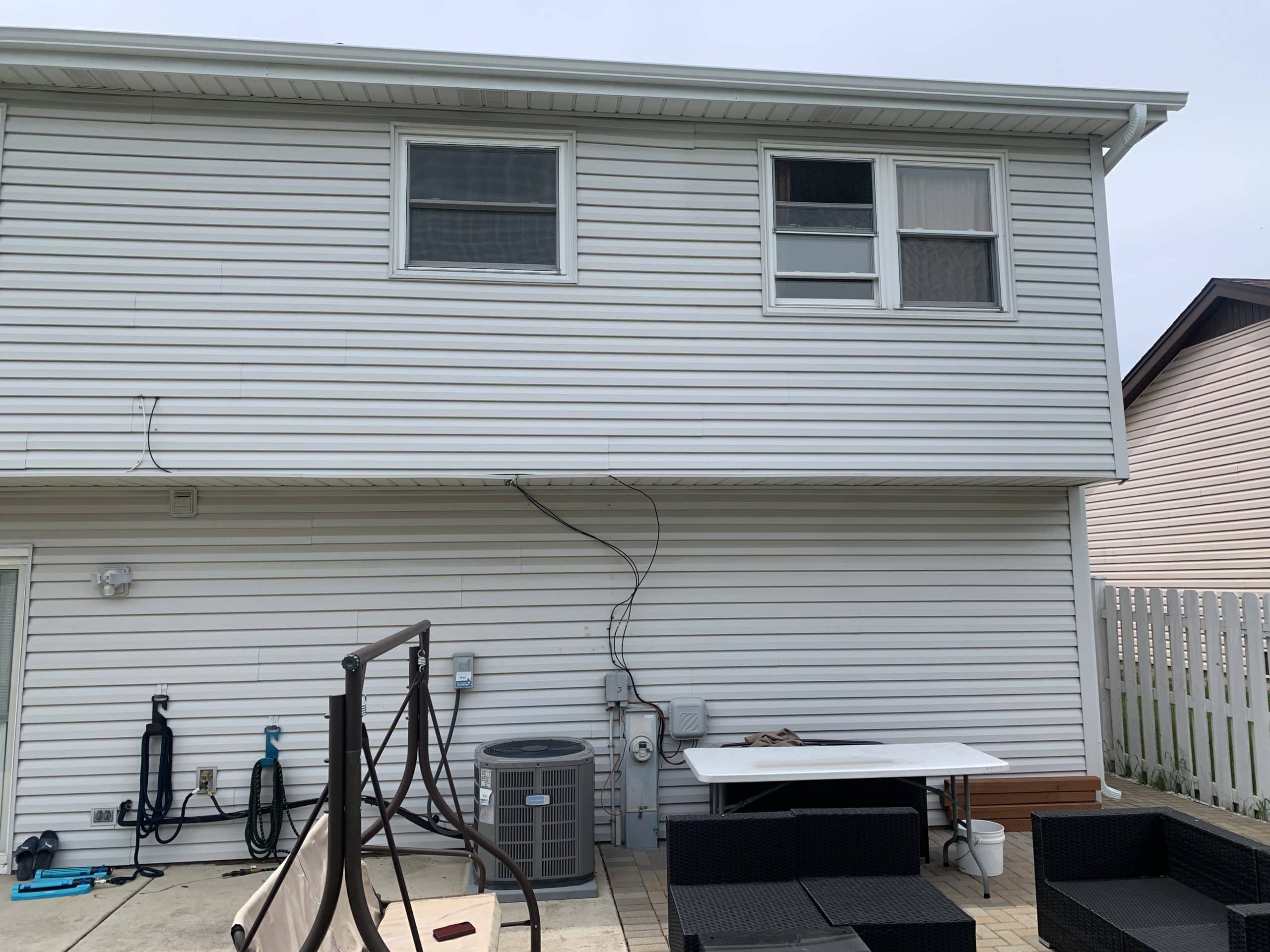 Before | Streamwood, IL Raised Three Season Sunroom