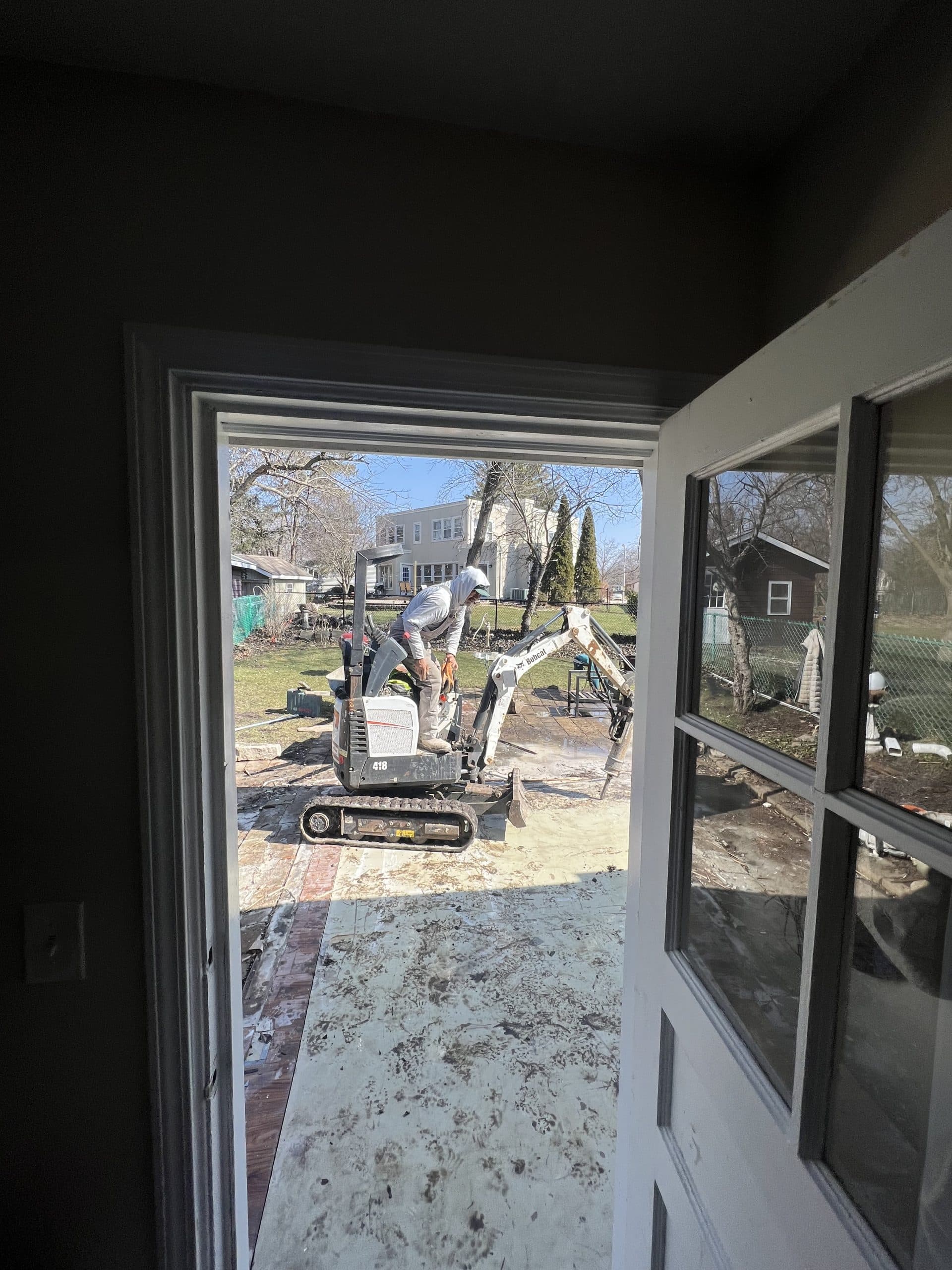 In Progress | Lombard, IL Sunroom Addition