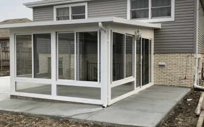 Oak Lawn, IL Three Season Patio Enclosure 2022