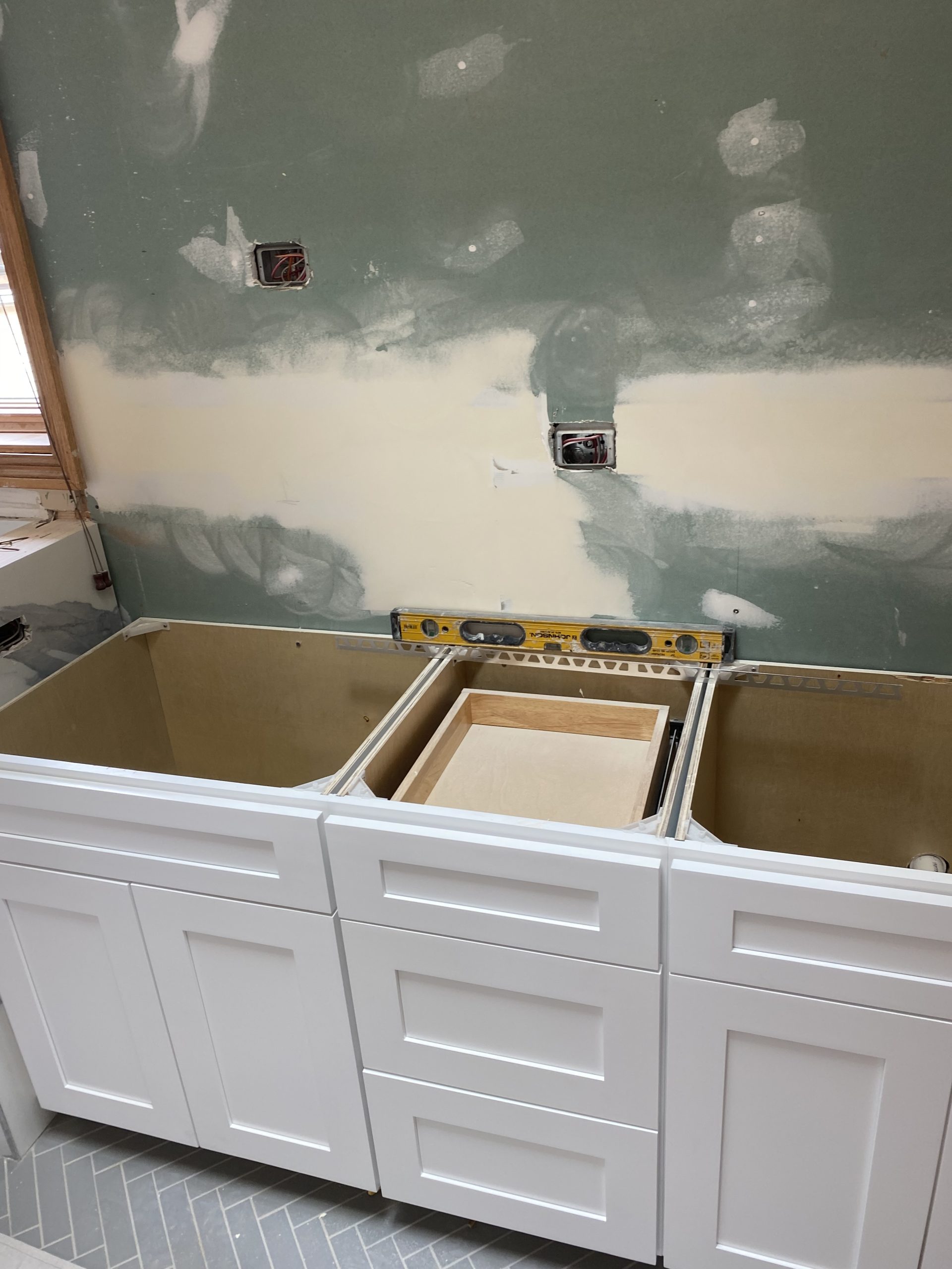 In Progress | Glenview, IL Master Bathroom Remodel