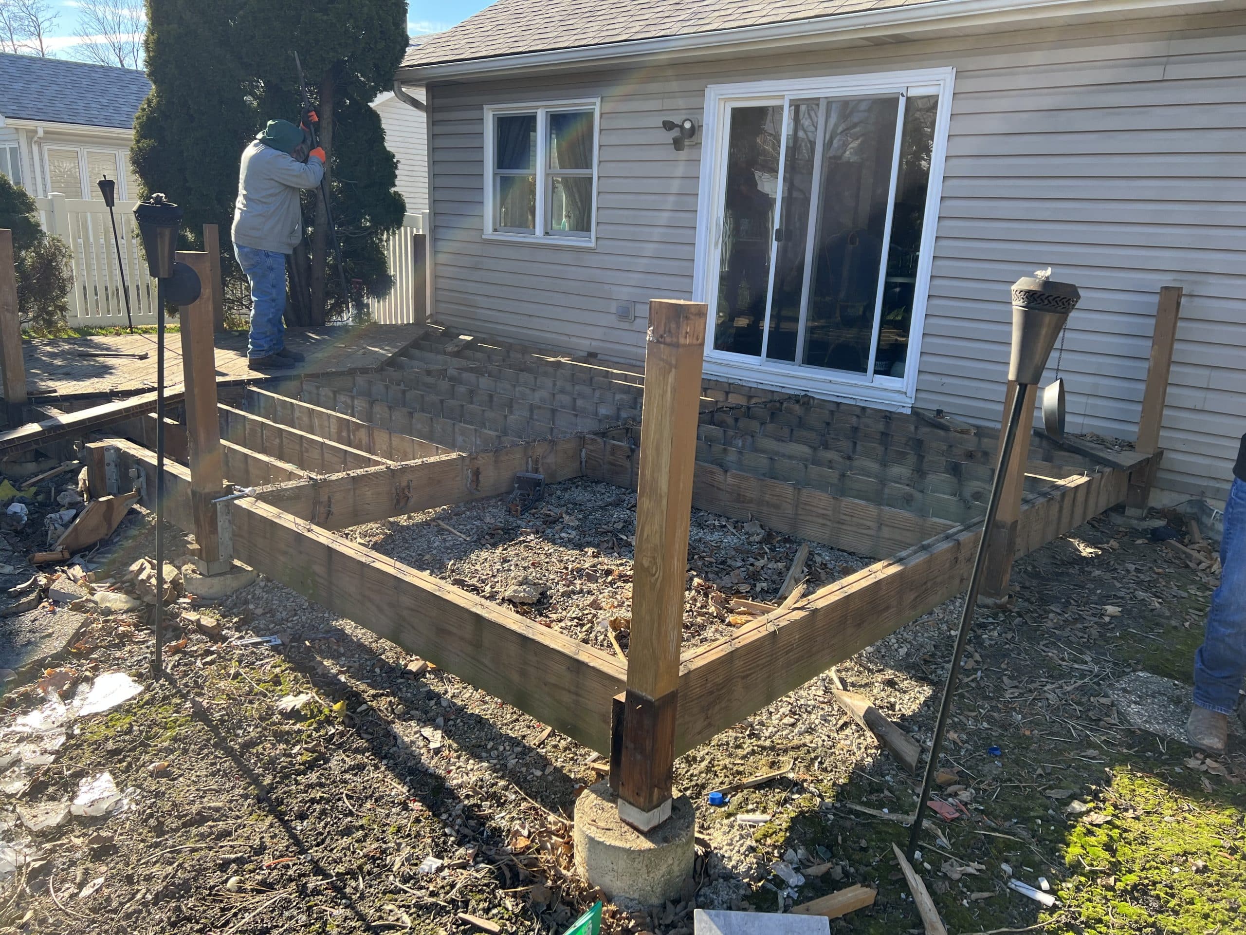 In Progress | Crete, IL Three Season Sunroom