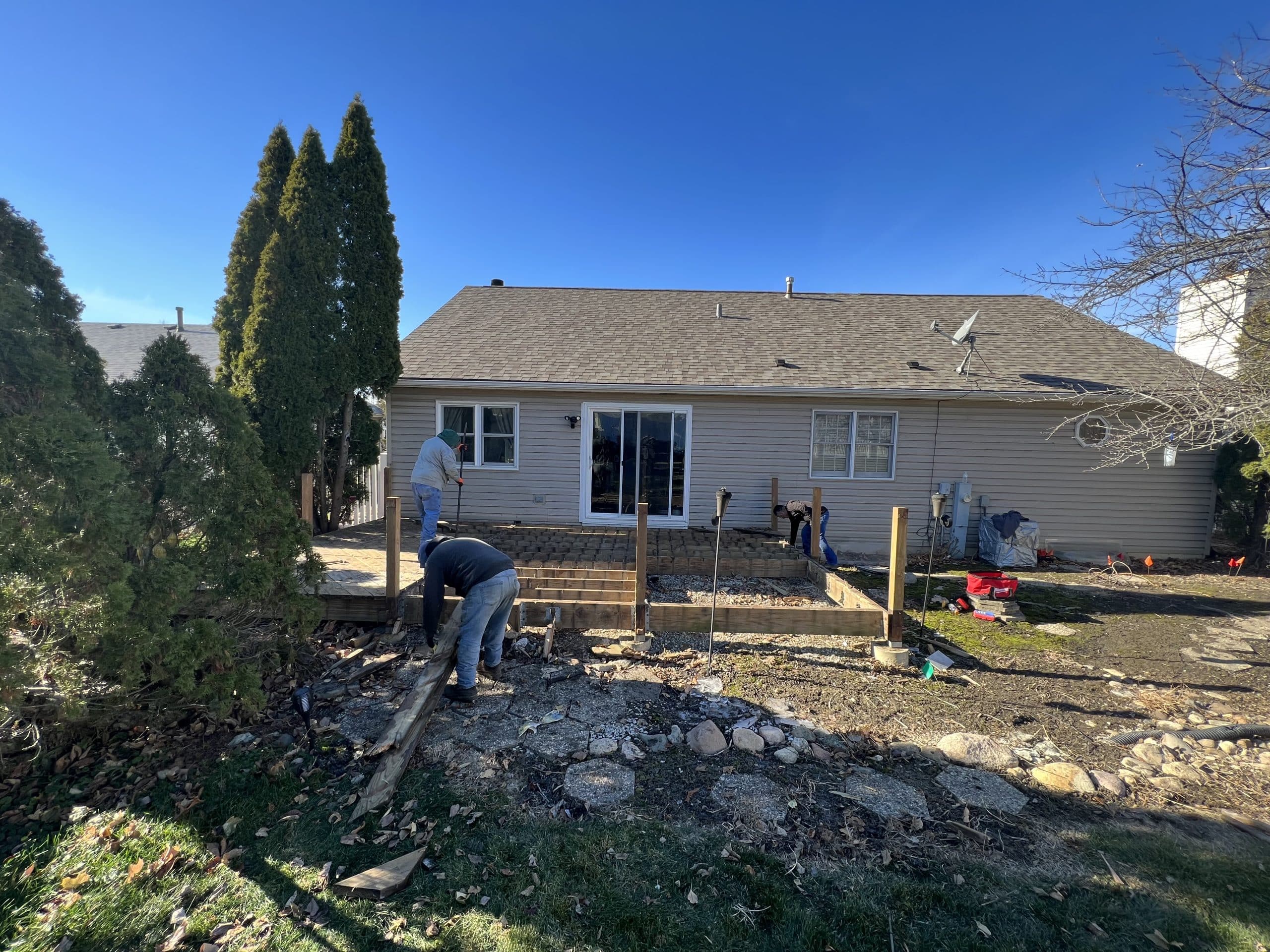 In Progress | Crete, IL Three Season Sunroom