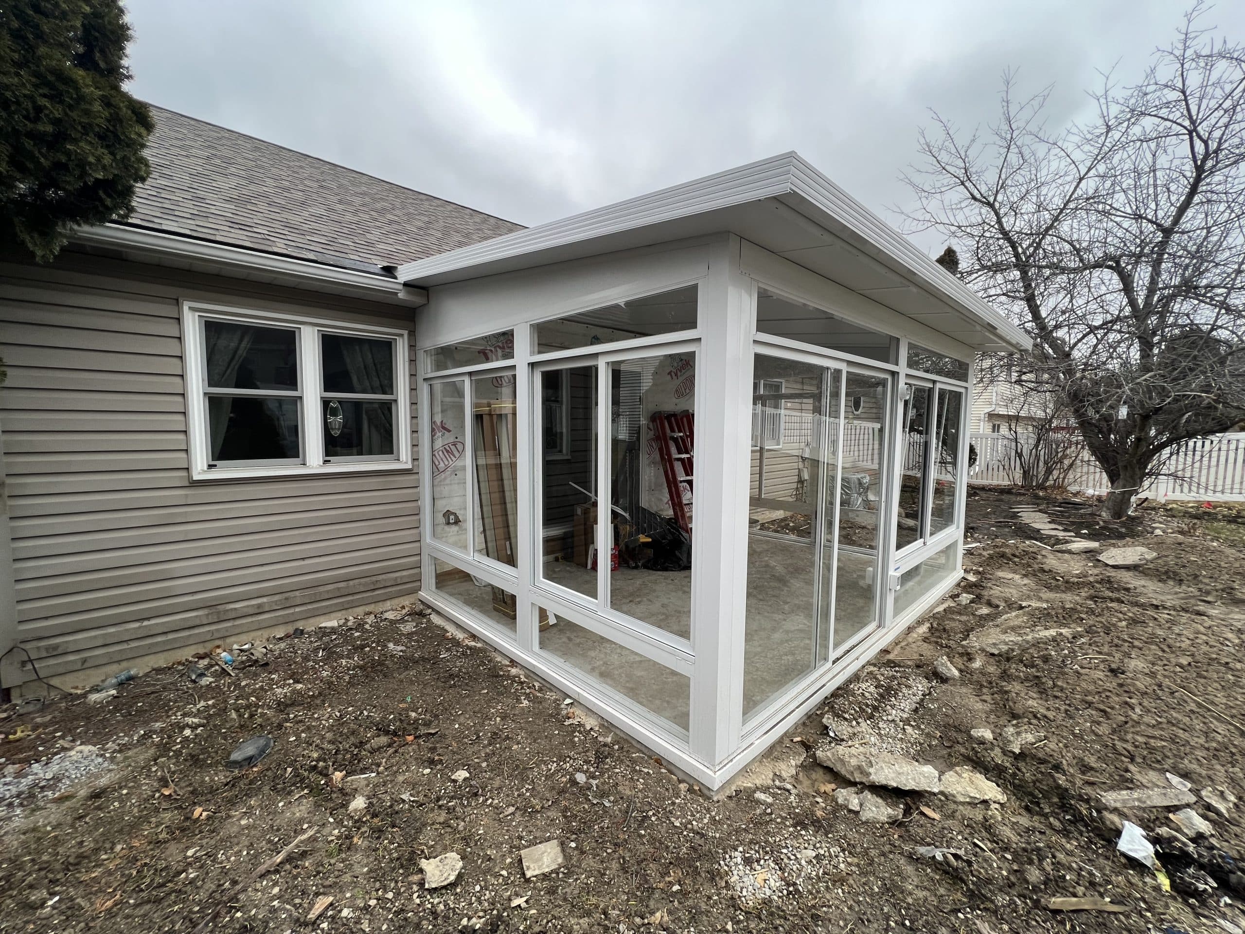 In Progress | Crete, IL Three Season Sunroom