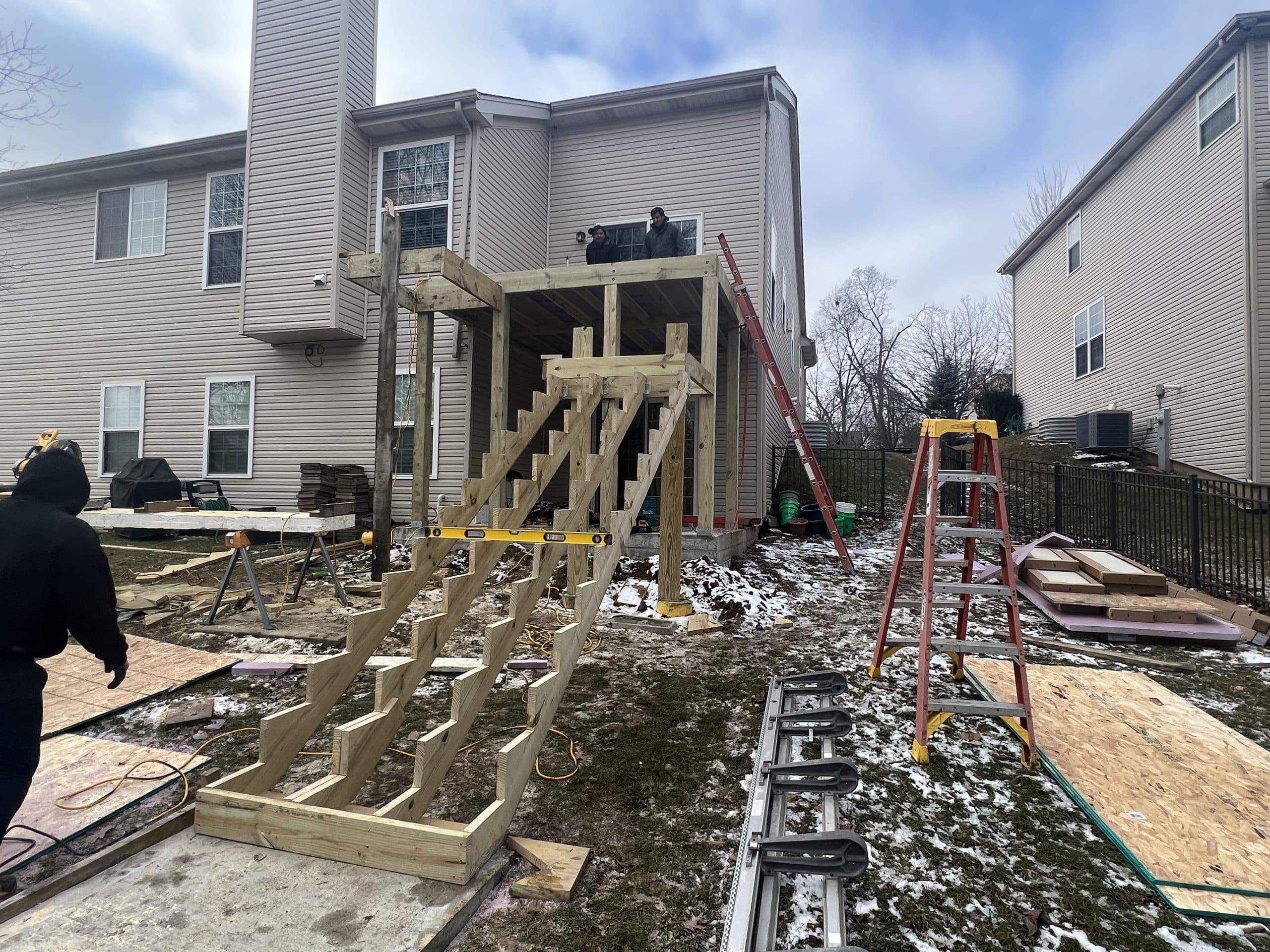 In Progress | Hoffman Estates, IL Raised Sunroom Addition