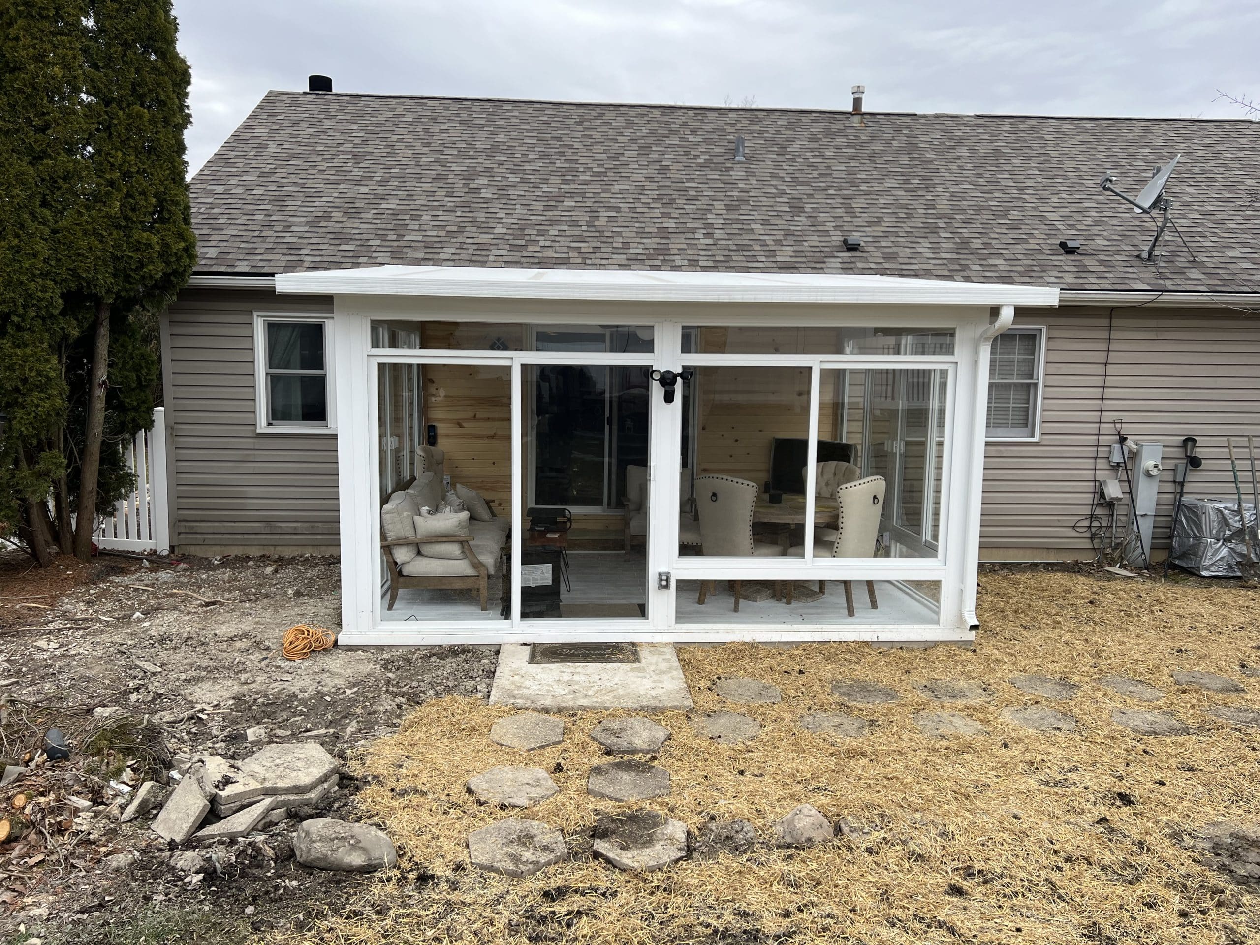 After | Crete, IL Three Season Sunroom