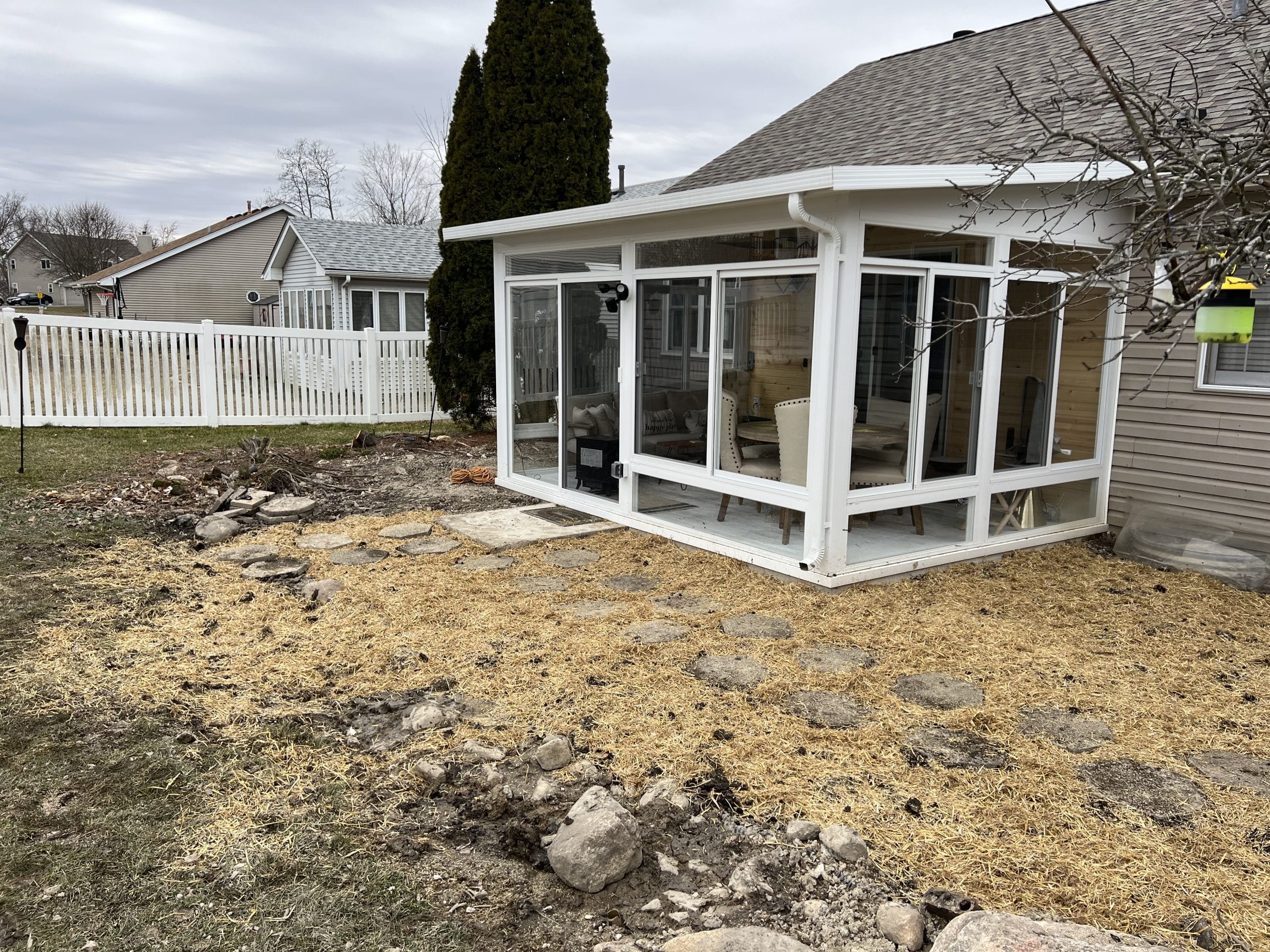 After | Crete, IL Three Season Sunroom