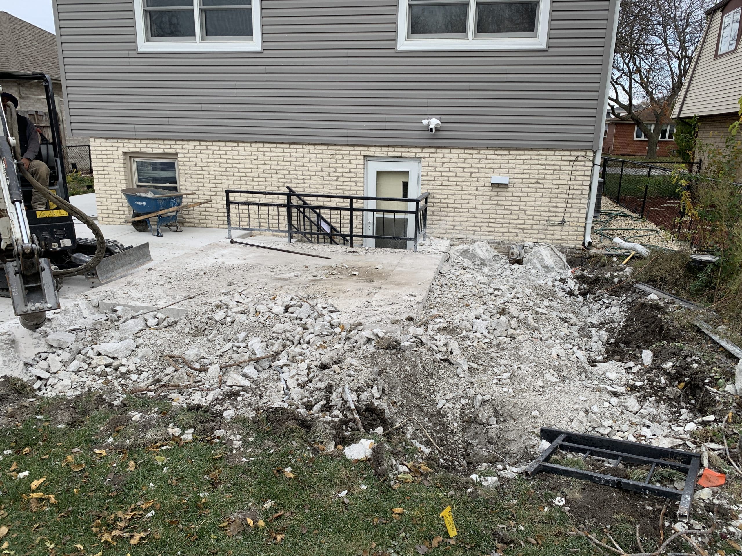 In Progress | Oak Lawn, IL Three Season Patio Enclosure