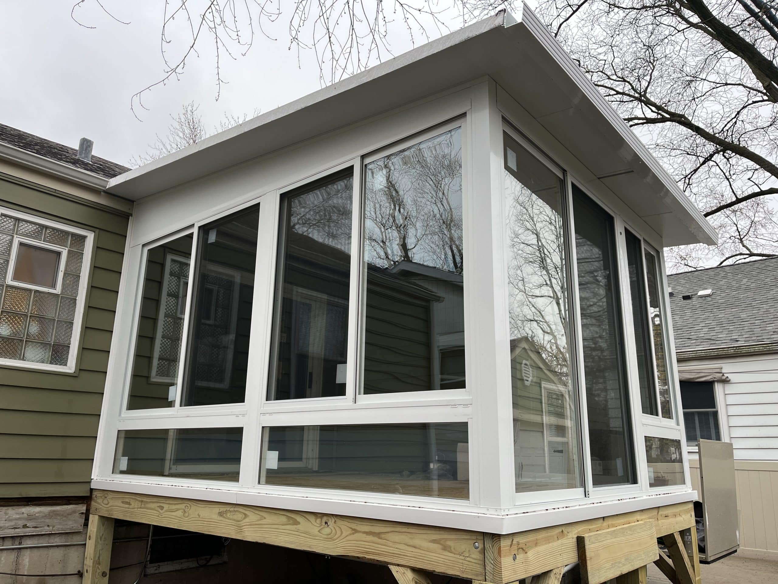 In Progress | Downers Grove, IL Three Season Sunroom