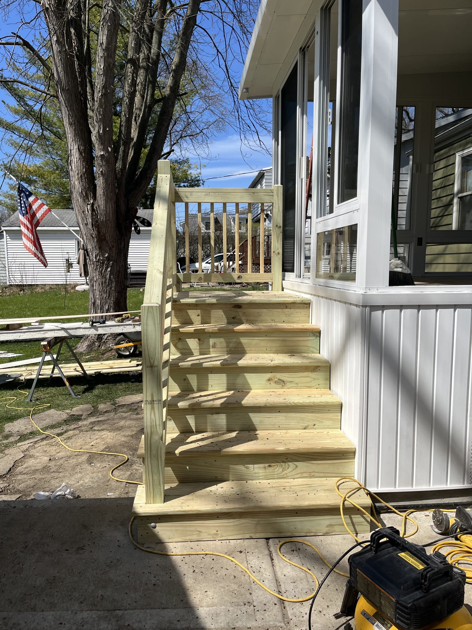 In Progress | Downers Grove, IL Three Season Sunroom