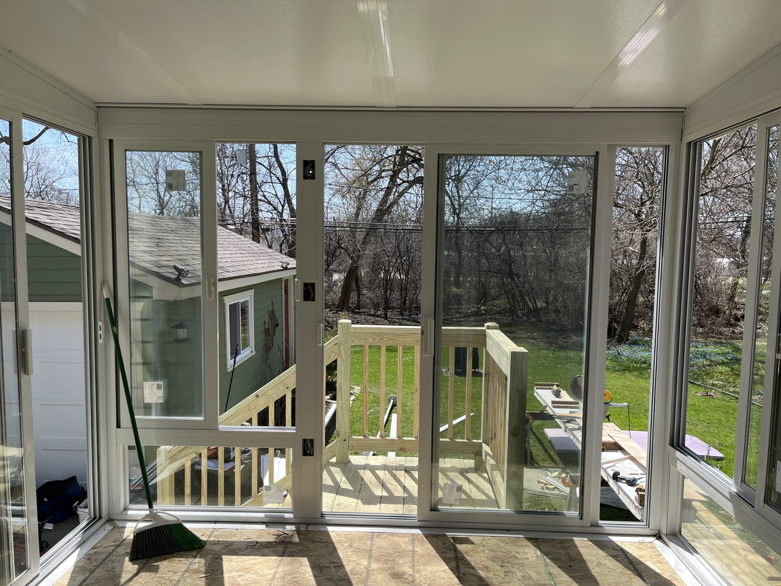 In Progress | Downers Grove, IL Three Season Sunroom