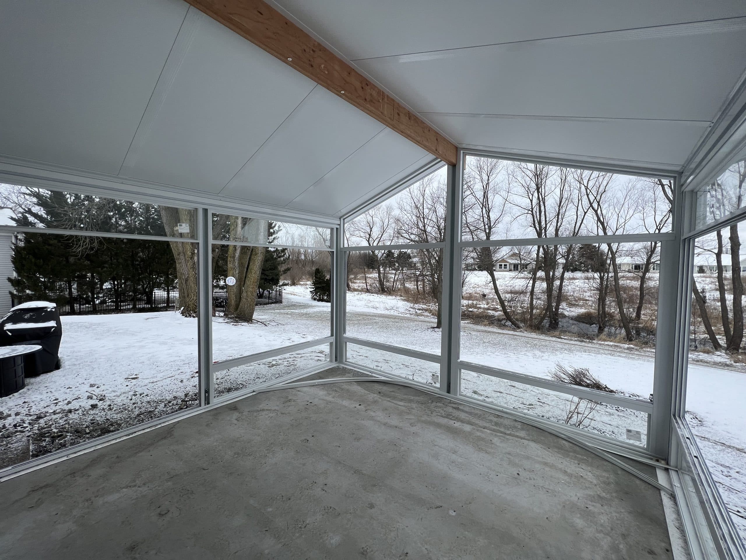 In Progress | Huntley, IL Enclosed Patio In Progress | Huntley, IL Enclosed Patio