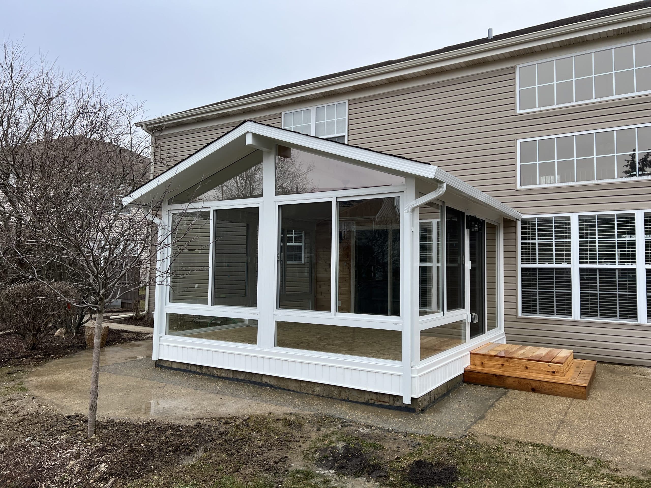 After | Lake Villa, IL Sunroom Addition