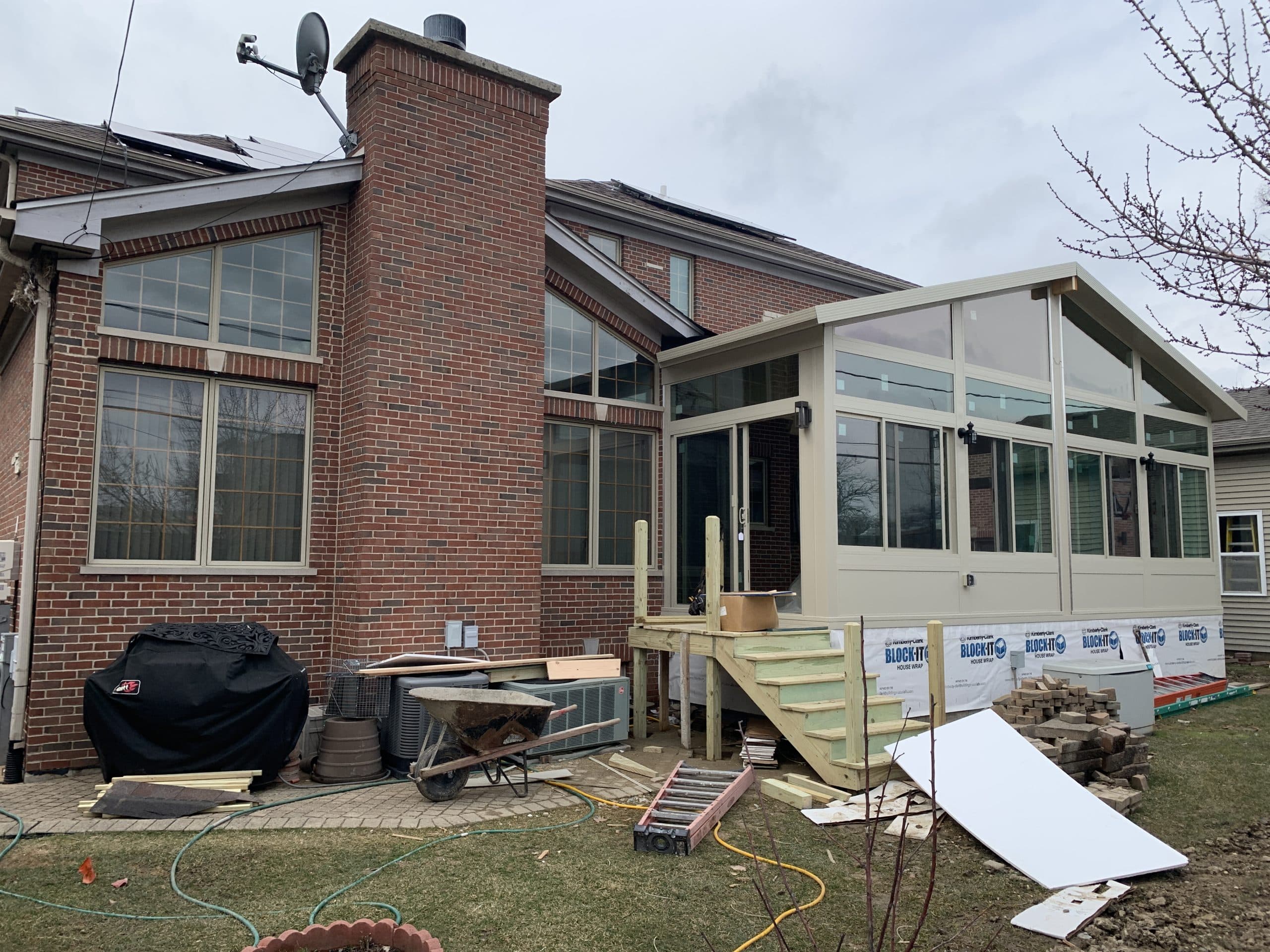 In Progress | Morton Grove, IL All Season Sunroom