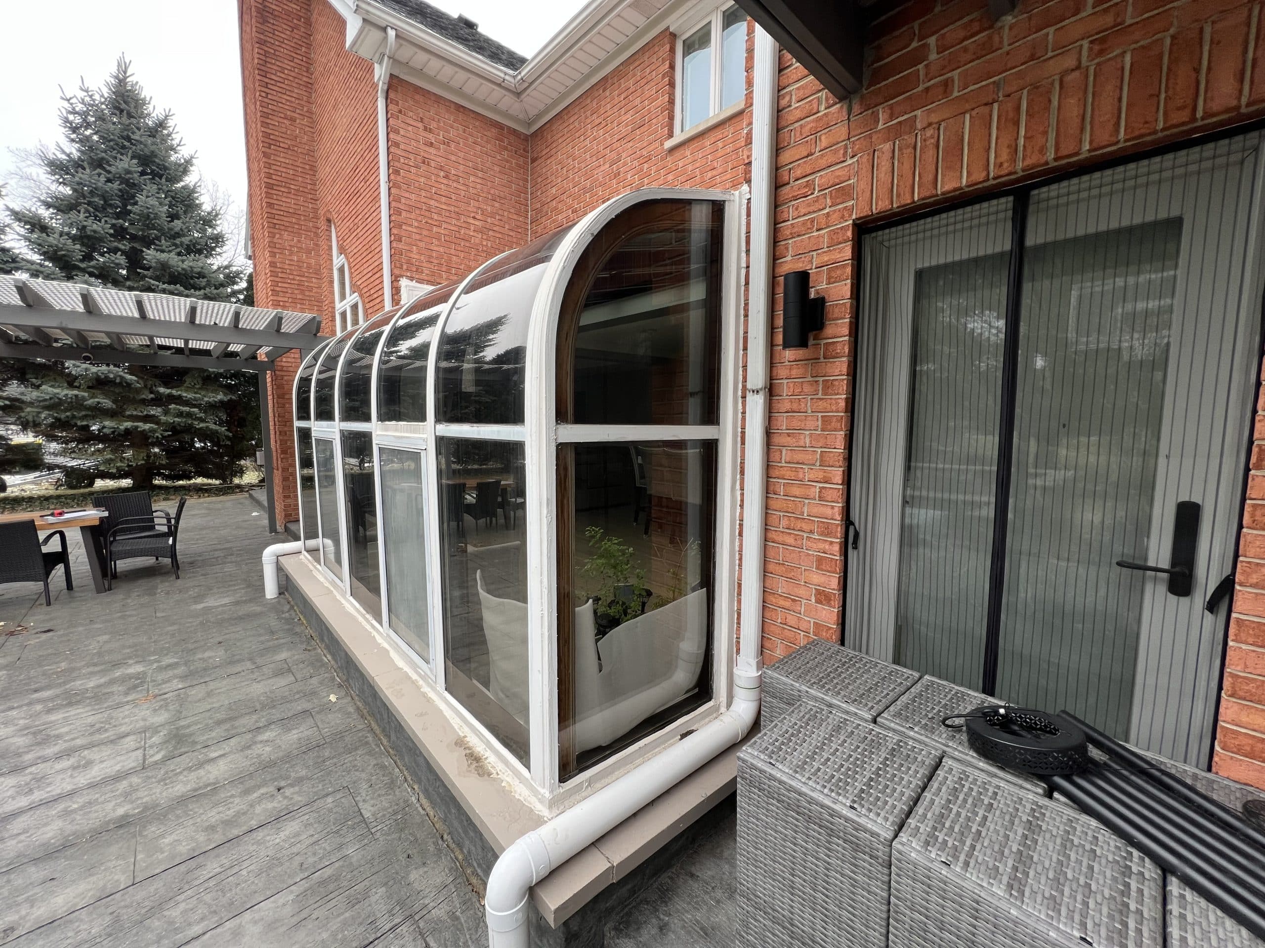 Before | Schaumburg, IL Sunroom Replacement Before | Schaumburg, IL Sunroom Replacement